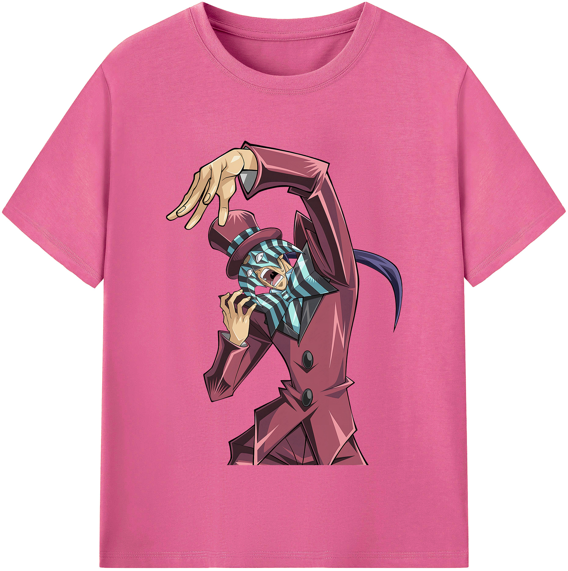 （画像用） 遊☆戯☆王 Yu-Gi-Oh! レディースカジュアルプリントTシャツ（綿100％）