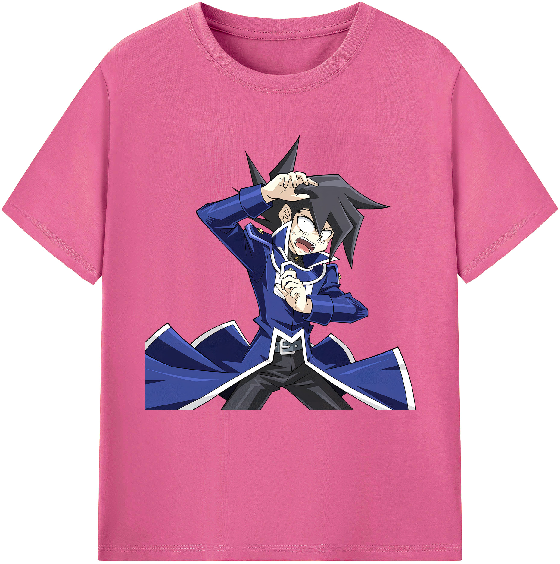 （画像用） 遊☆戯☆王 Yu-Gi-Oh! レディースカジュアルプリントTシャツ（綿100％）