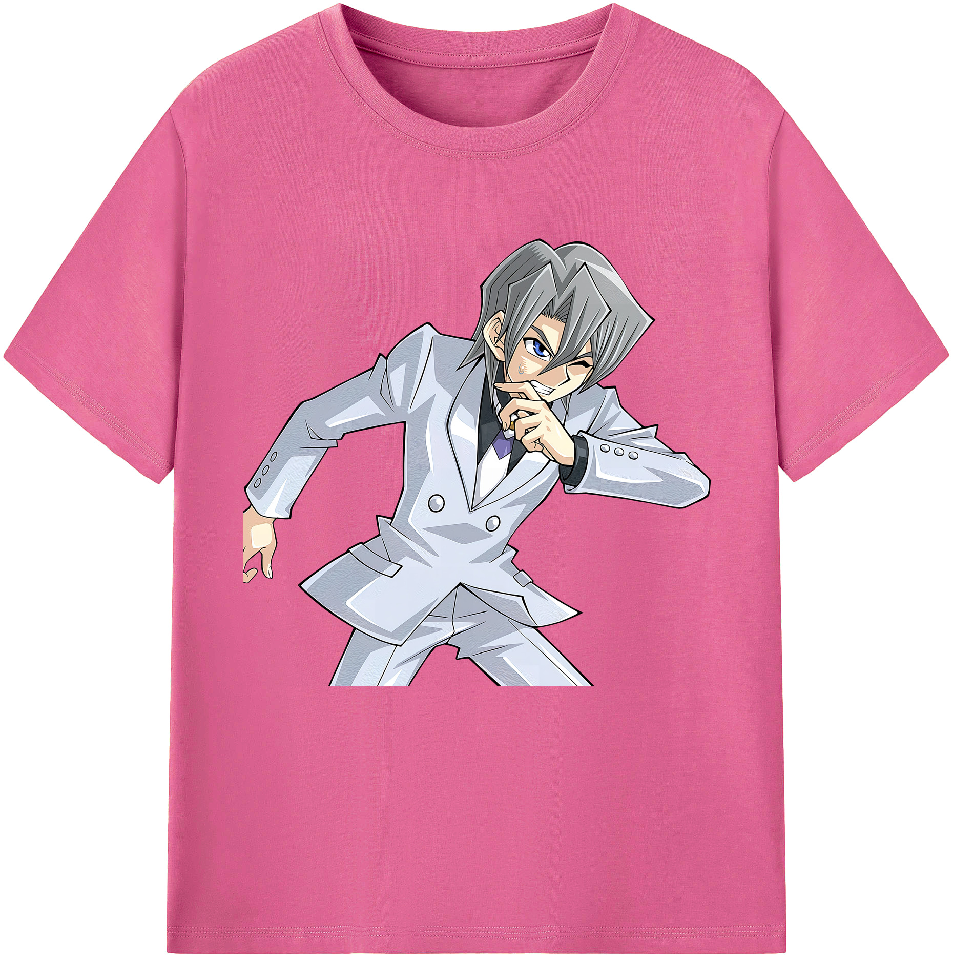 （画像用） 遊☆戯☆王 Yu-Gi-Oh! レディースカジュアルプリントTシャツ（綿100％）