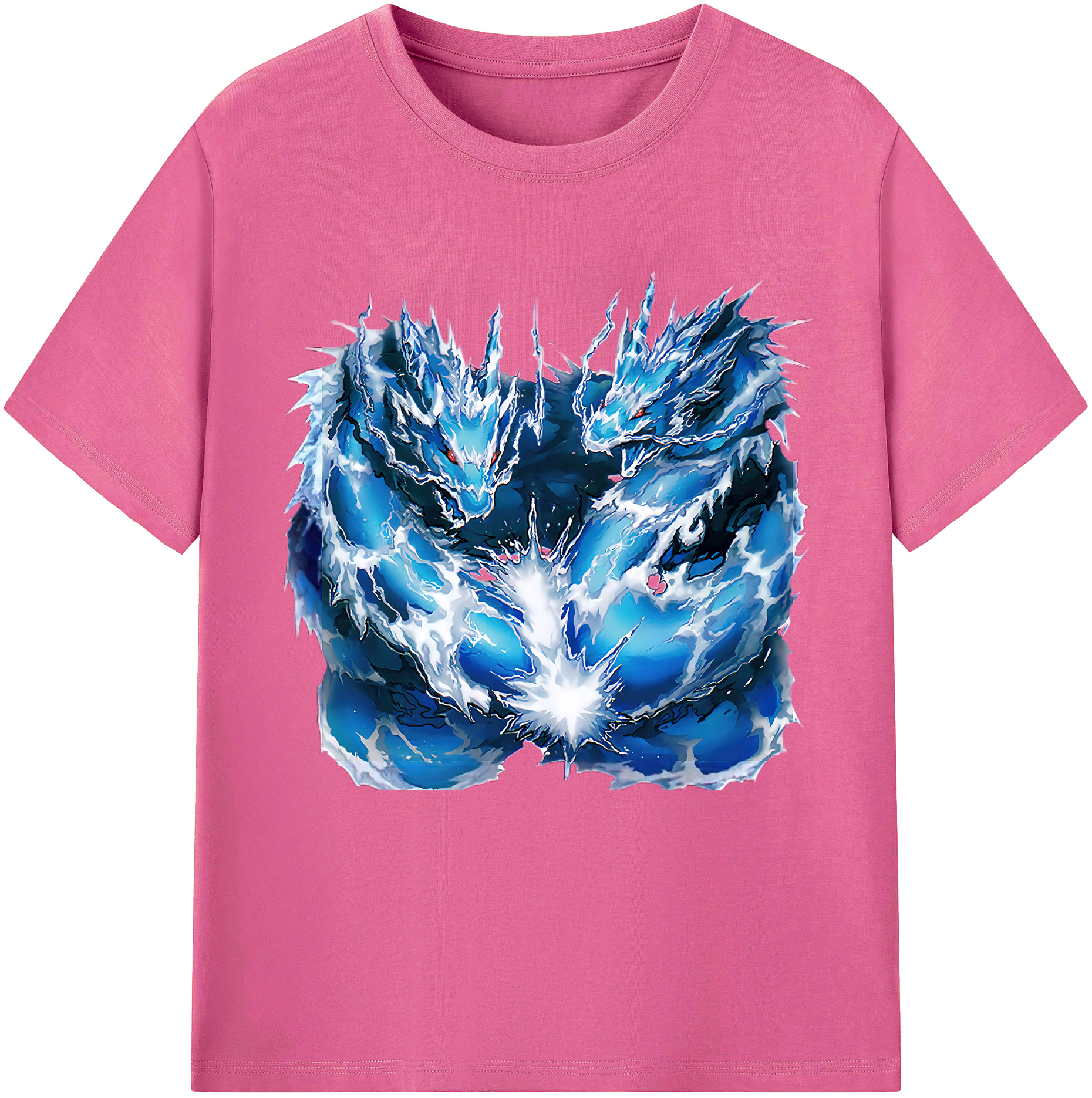 （画像用） 遊☆戯☆王 Yu-Gi-Oh! レディースカジュアルプリントTシャツ（綿100％）