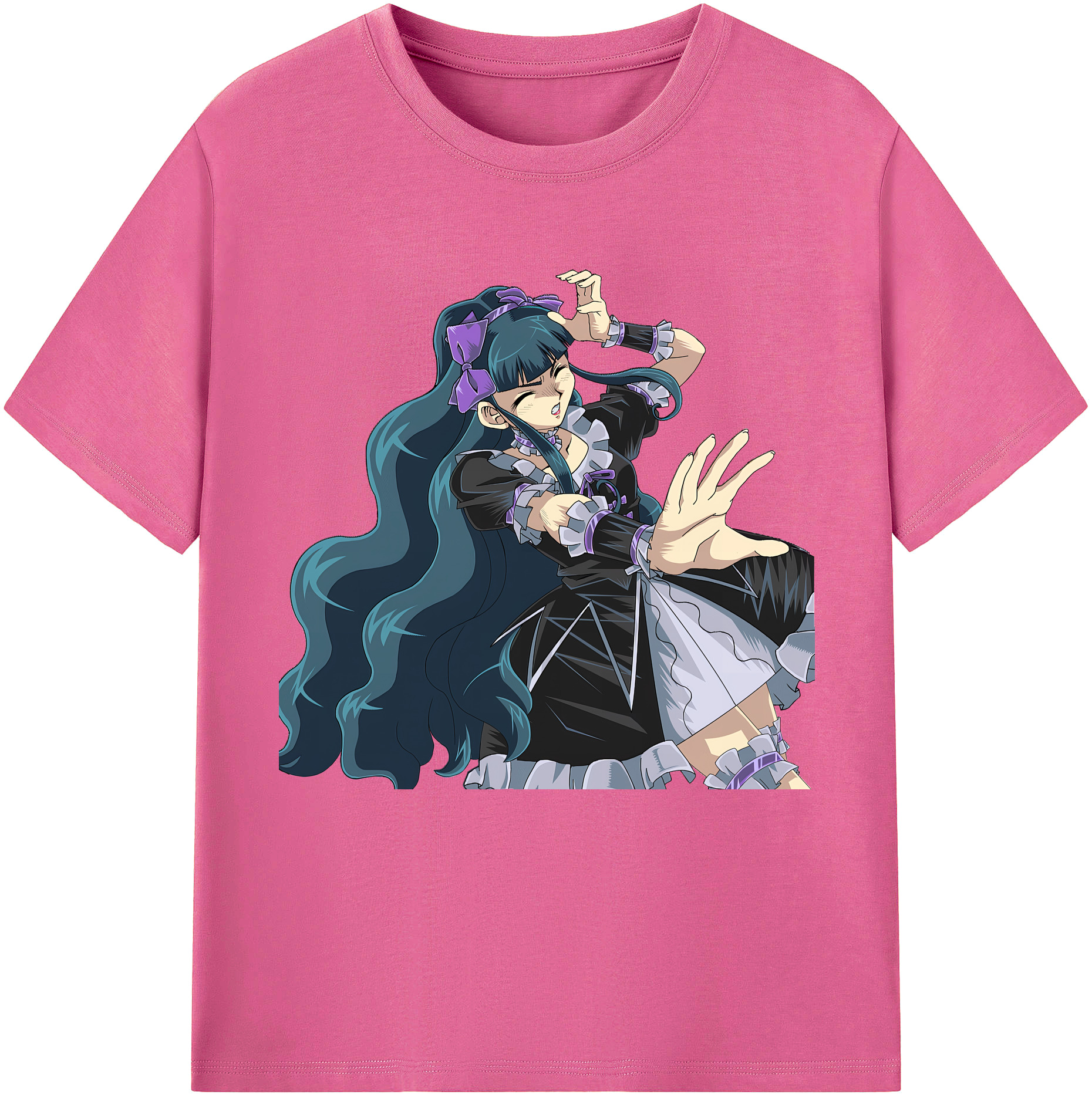 （画像用） 遊☆戯☆王 Yu-Gi-Oh! レディースカジュアルプリントTシャツ（綿100％）