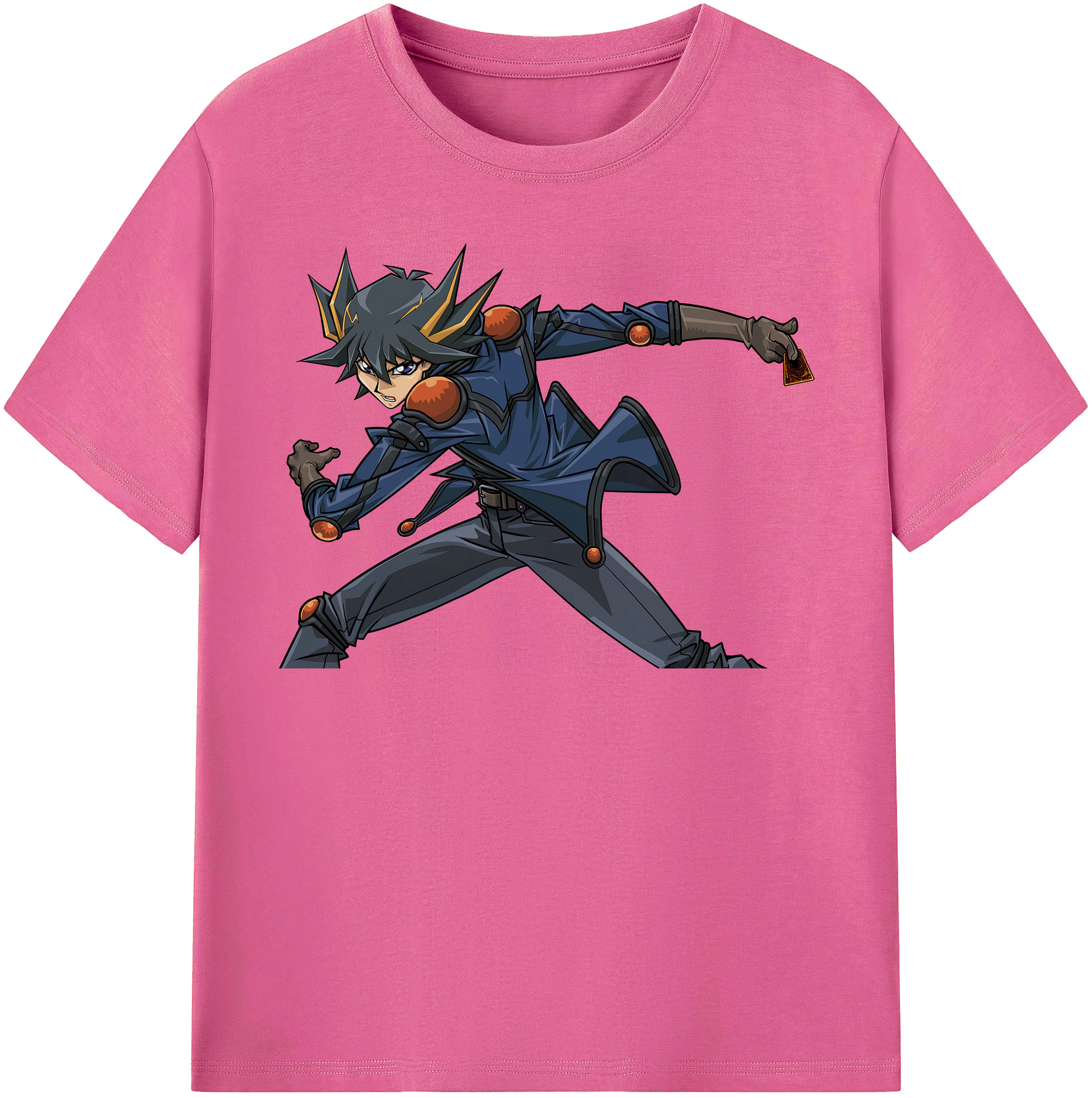 （画像用） 遊☆戯☆王 Yu-Gi-Oh! レディースカジュアルプリントTシャツ（綿100％）