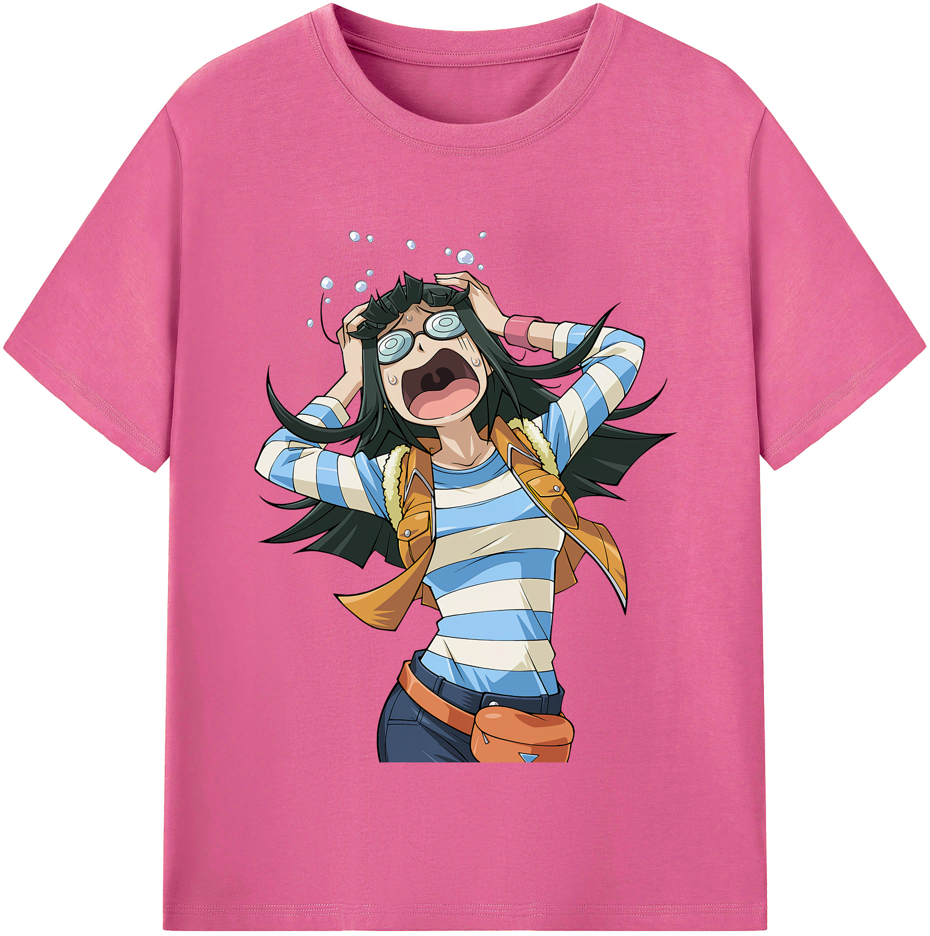（画像用） 遊☆戯☆王 Yu-Gi-Oh! レディースカジュアルプリントTシャツ（綿100％）