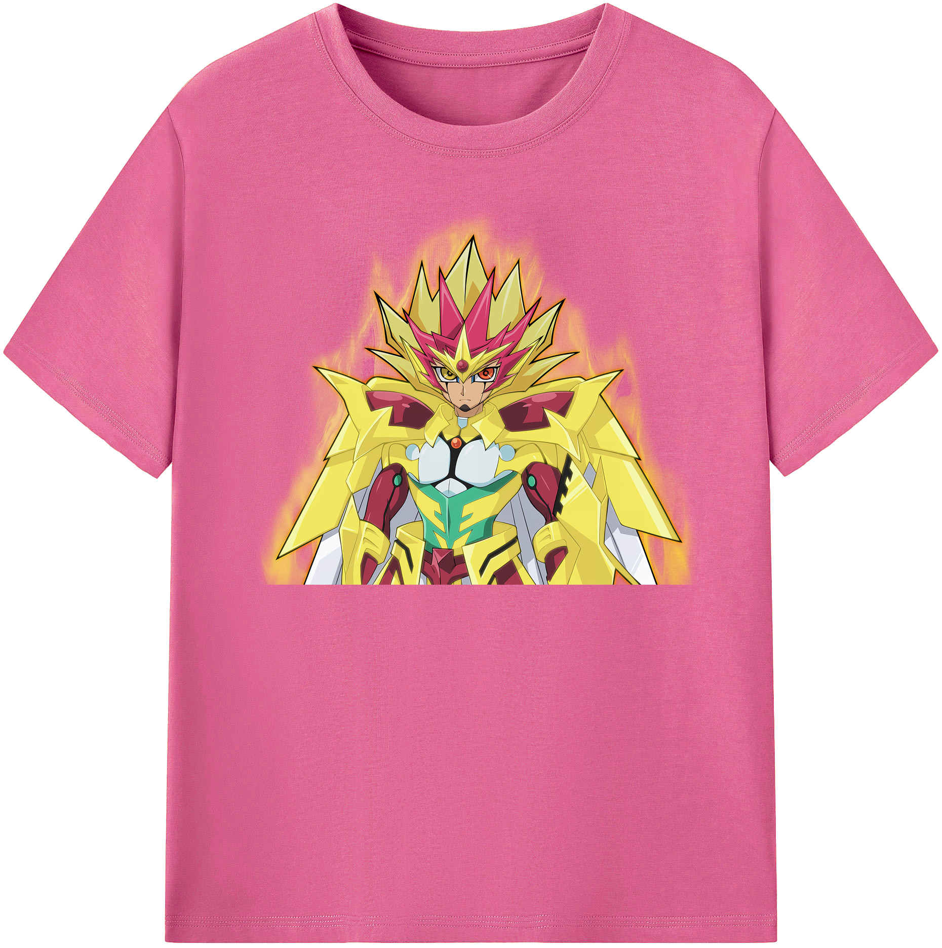 （画像用） 遊☆戯☆王 Yu-Gi-Oh! レディースカジュアルプリントTシャツ（綿100％）