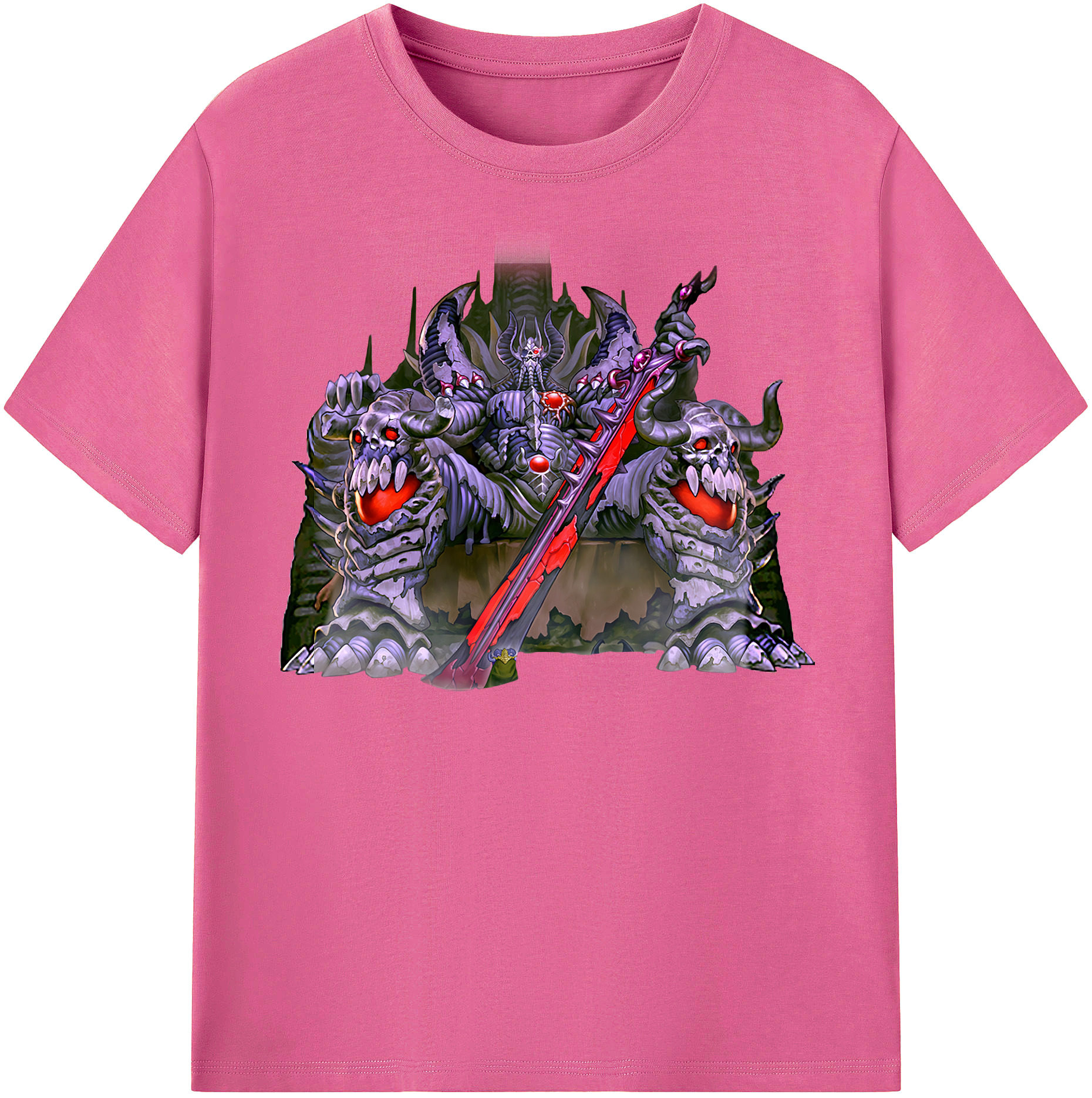 （画像用） 遊☆戯☆王 Yu-Gi-Oh! レディースカジュアルプリントTシャツ（綿100％）