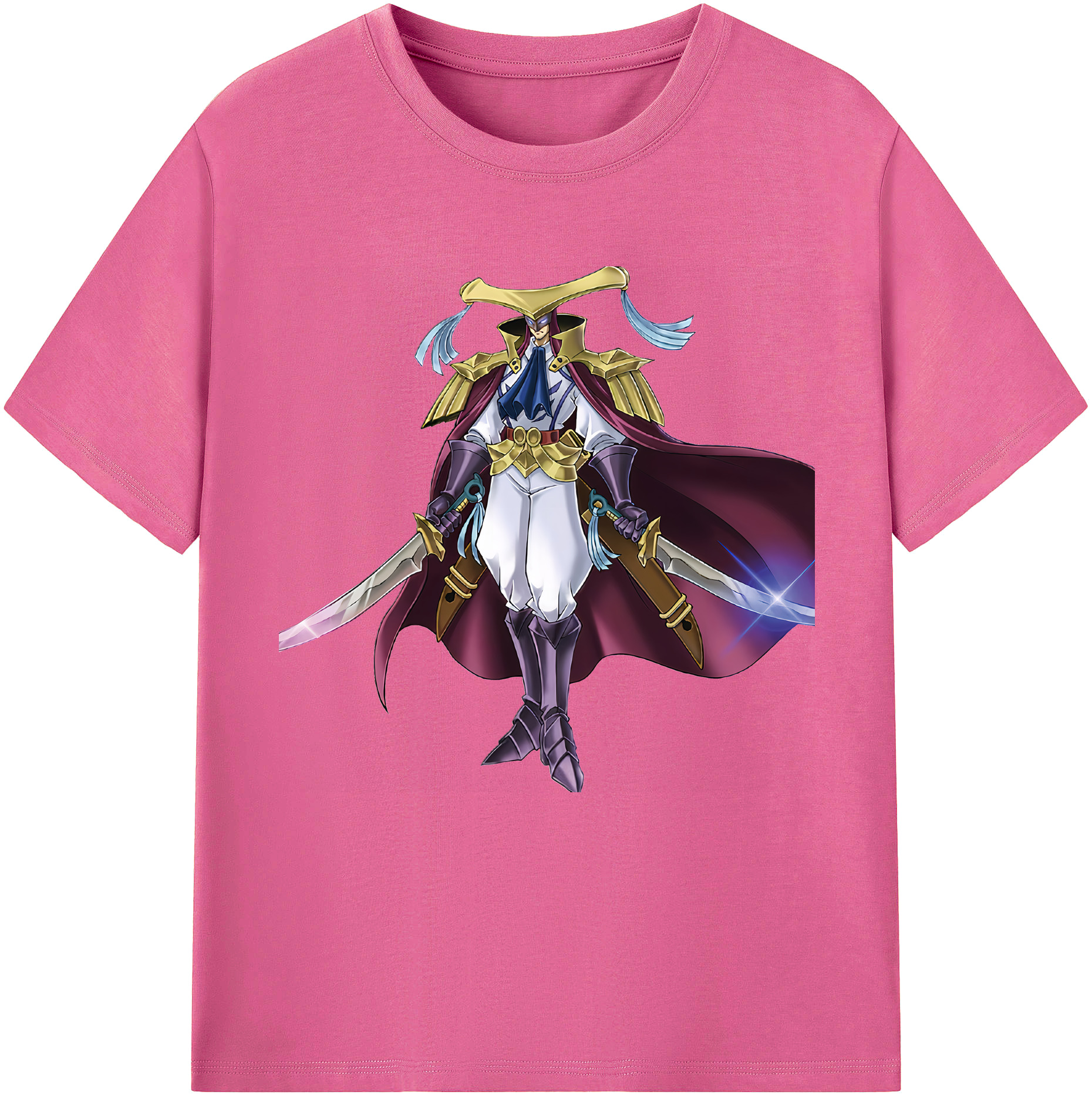 （画像用） 遊☆戯☆王 Yu-Gi-Oh! レディースカジュアルプリントTシャツ（綿100％）