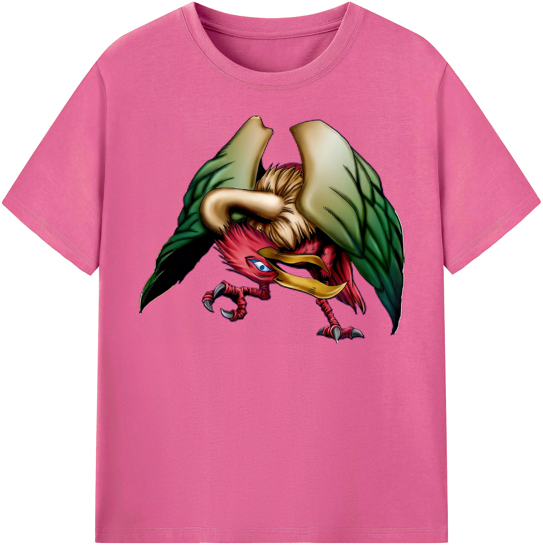 （画像用） 遊☆戯☆王 Yu-Gi-Oh! レディースカジュアルプリントTシャツ（綿100％）