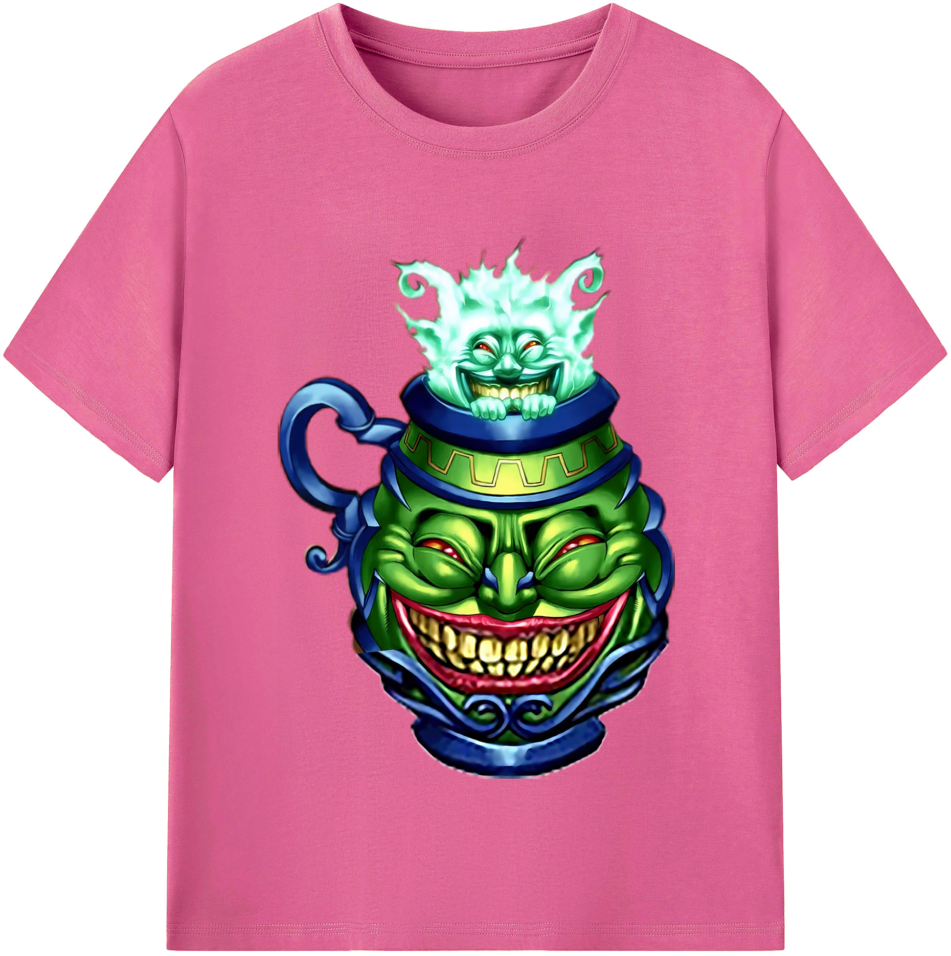 （画像用） 遊☆戯☆王 Yu-Gi-Oh! レディースカジュアルプリントTシャツ（綿100％）
