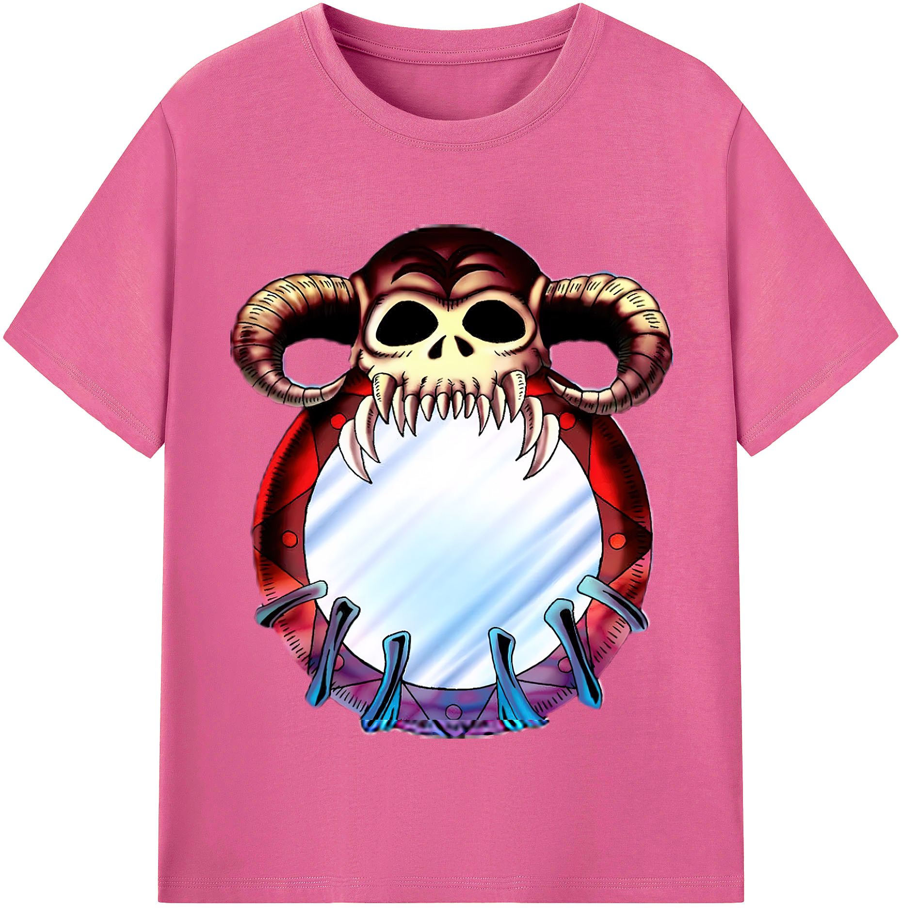（画像用） 遊☆戯☆王 Yu-Gi-Oh! レディースカジュアルプリントTシャツ（綿100％）