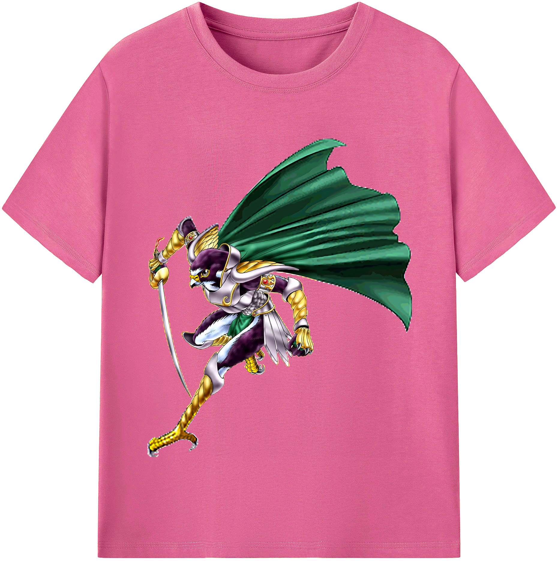 （画像用） 遊☆戯☆王 Yu-Gi-Oh! レディースカジュアルプリントTシャツ（綿100％）