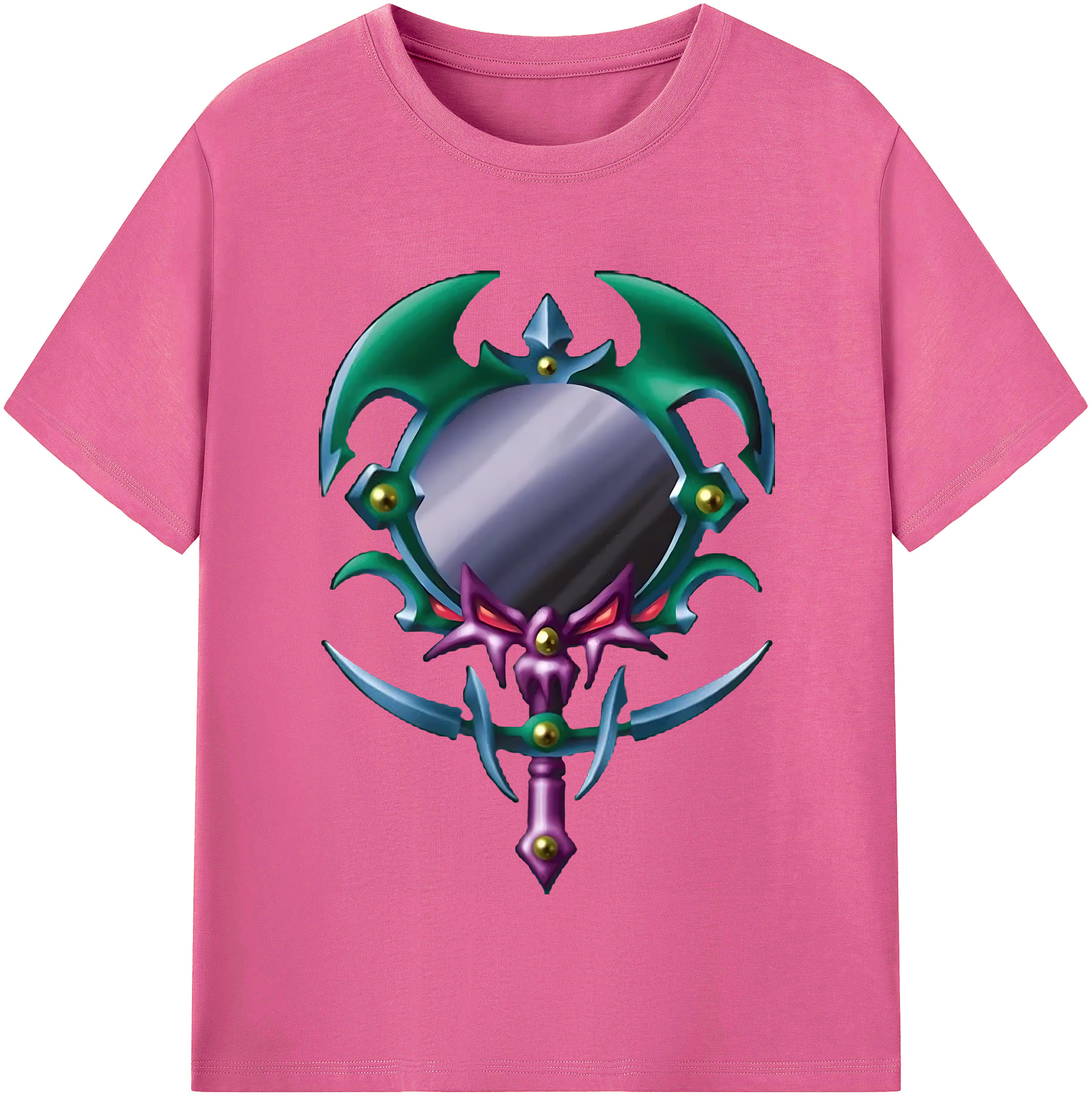 （画像用） 遊☆戯☆王 Yu-Gi-Oh! レディースカジュアルプリントTシャツ（綿100％）