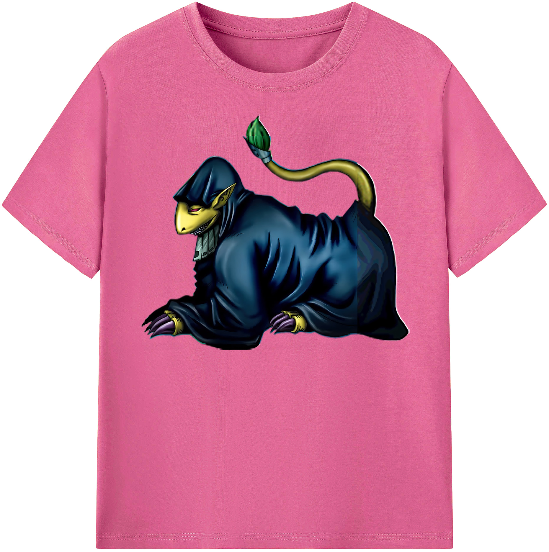 （画像用） 遊☆戯☆王 Yu-Gi-Oh! レディースカジュアルプリントTシャツ（綿100％）