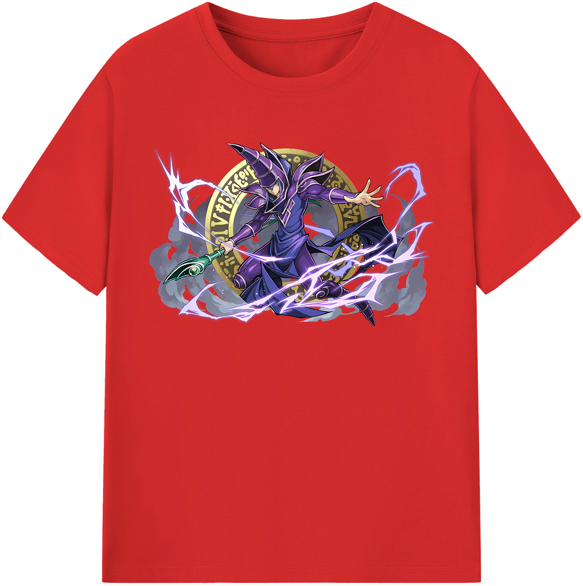 （画像用） 遊☆戯☆王 Yu-Gi-Oh! レディースカジュアルプリントTシャツ（綿100％）