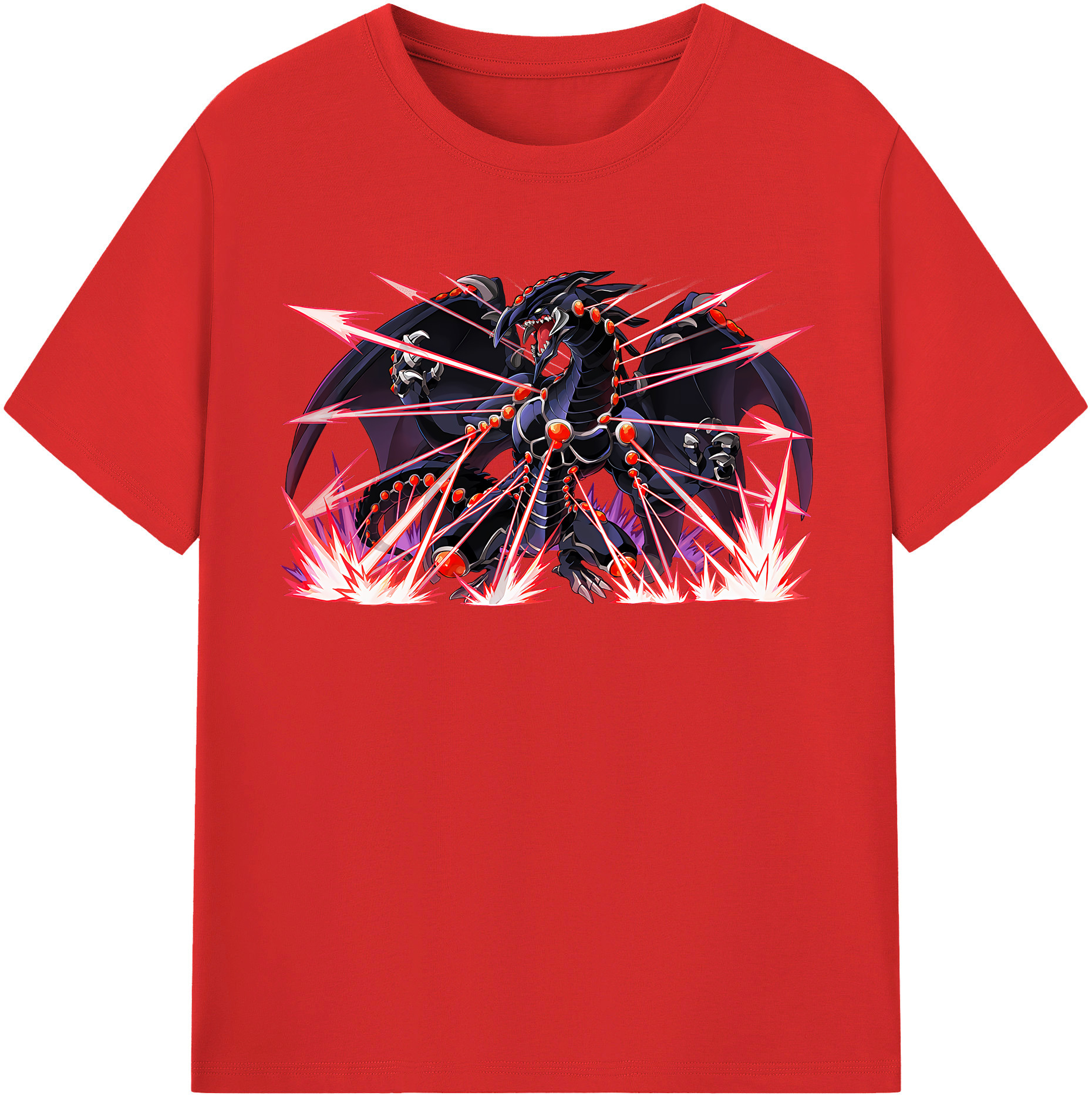 （画像用） 遊☆戯☆王 Yu-Gi-Oh! レディースカジュアルプリントTシャツ（綿100％）