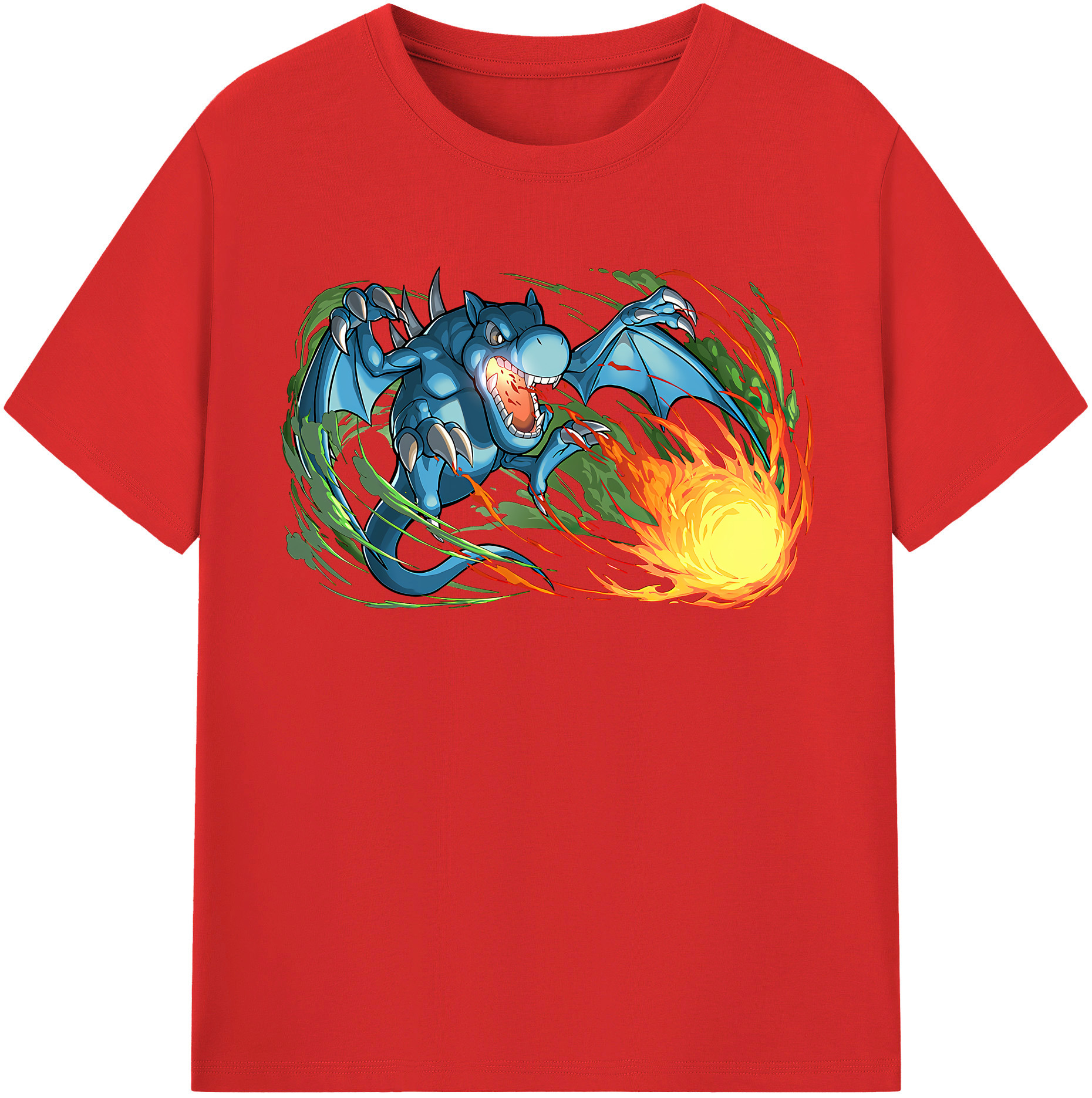 （画像用） 遊☆戯☆王 Yu-Gi-Oh! レディースカジュアルプリントTシャツ（綿100％）