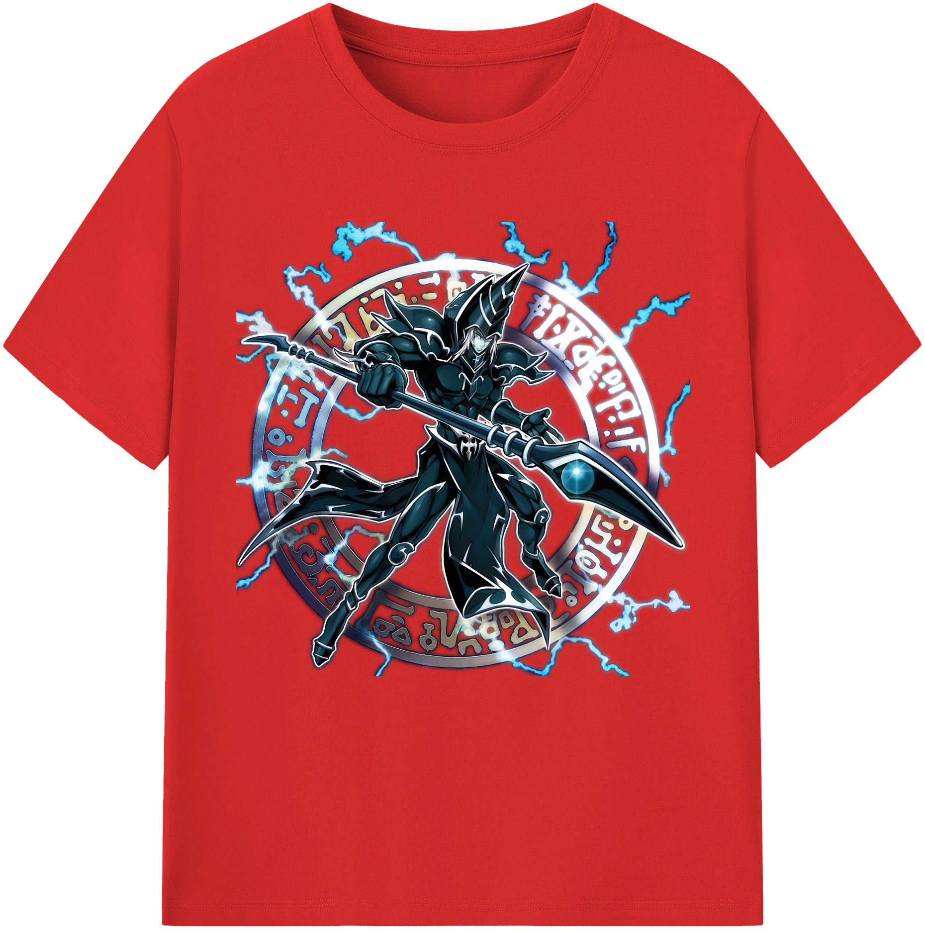（画像用） 遊☆戯☆王 Yu-Gi-Oh! レディースカジュアルプリントTシャツ（綿100％）