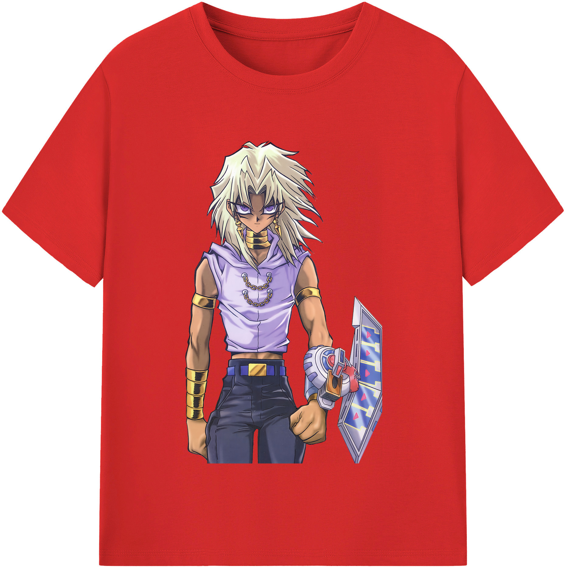 （画像用） 遊☆戯☆王 Yu-Gi-Oh! レディースカジュアルプリントTシャツ（綿100％）