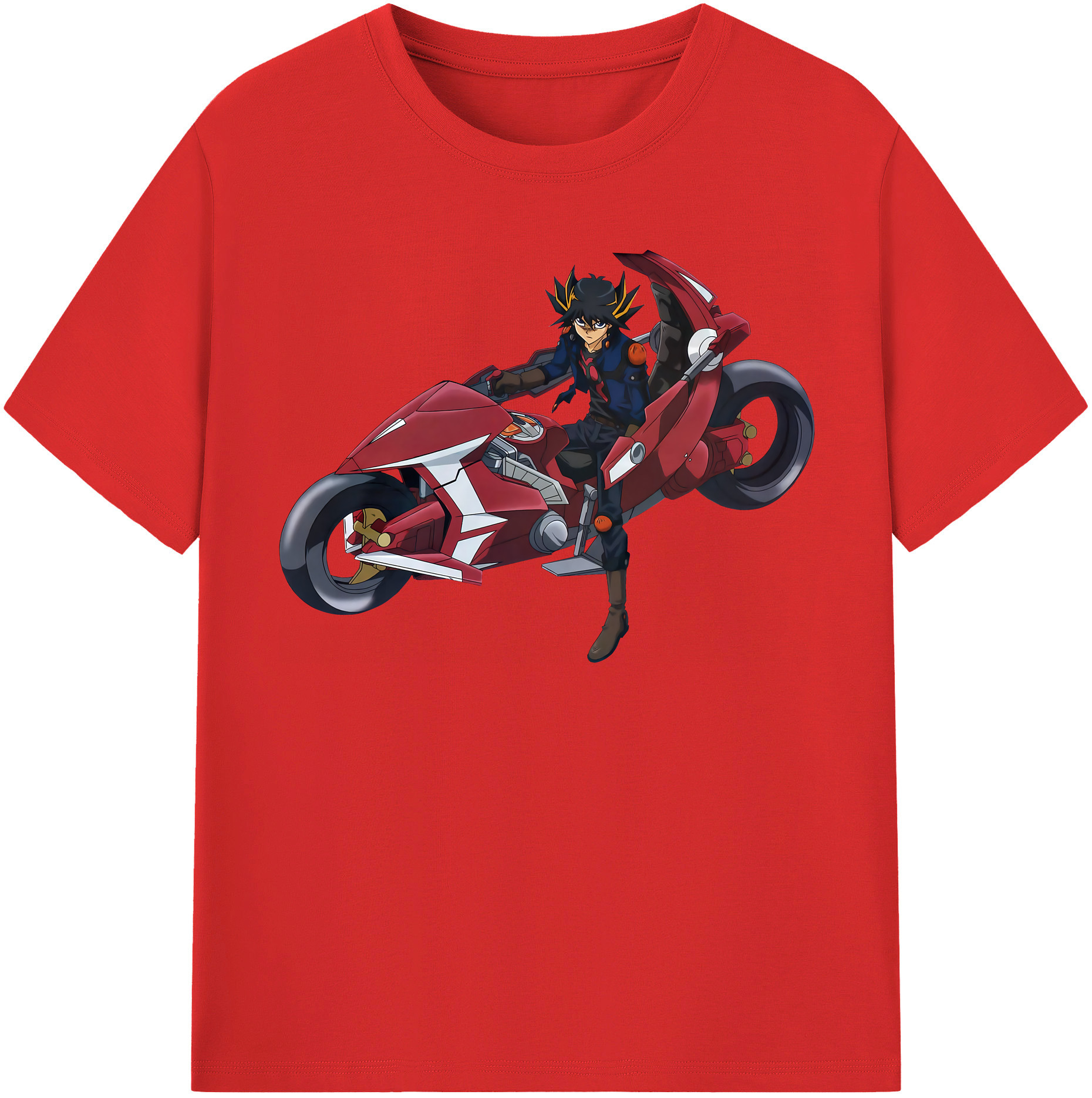 （画像用） 遊☆戯☆王 Yu-Gi-Oh! レディースカジュアルプリントTシャツ（綿100％）