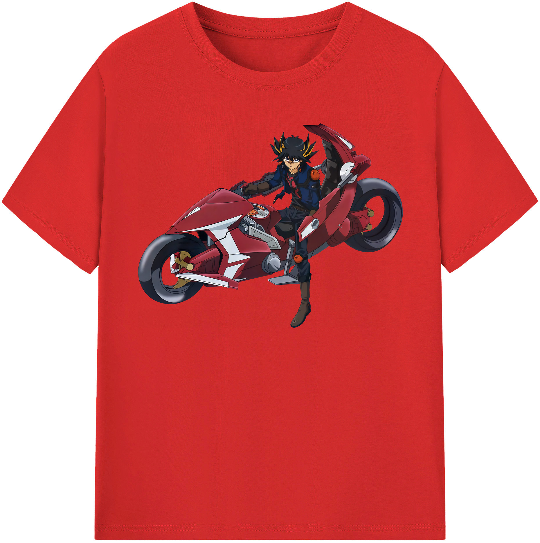（画像用） 遊☆戯☆王 Yu-Gi-Oh! レディースカジュアルプリントTシャツ（綿100％）