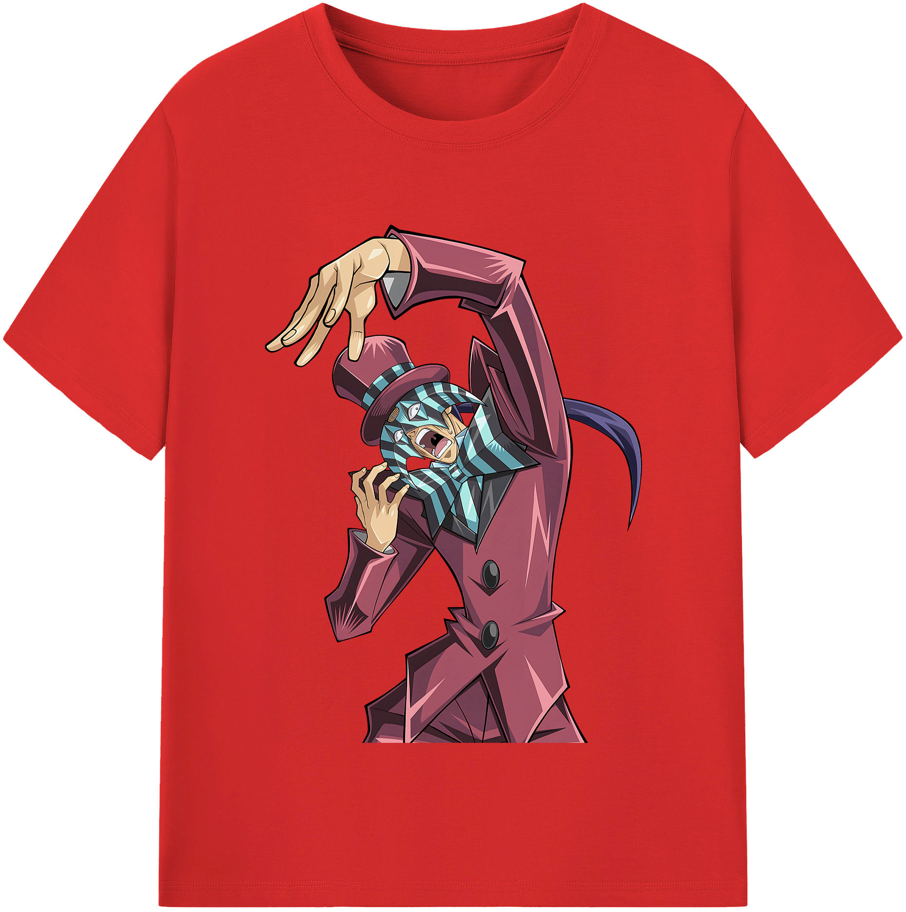 （画像用） 遊☆戯☆王 Yu-Gi-Oh! レディースカジュアルプリントTシャツ（綿100％）