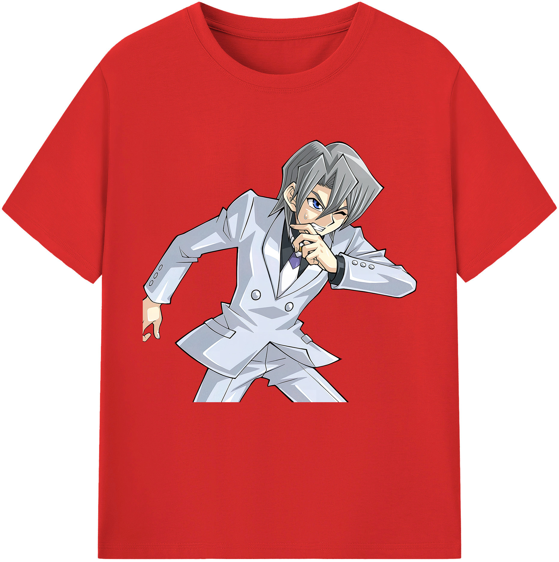 （画像用） 遊☆戯☆王 Yu-Gi-Oh! レディースカジュアルプリントTシャツ（綿100％）