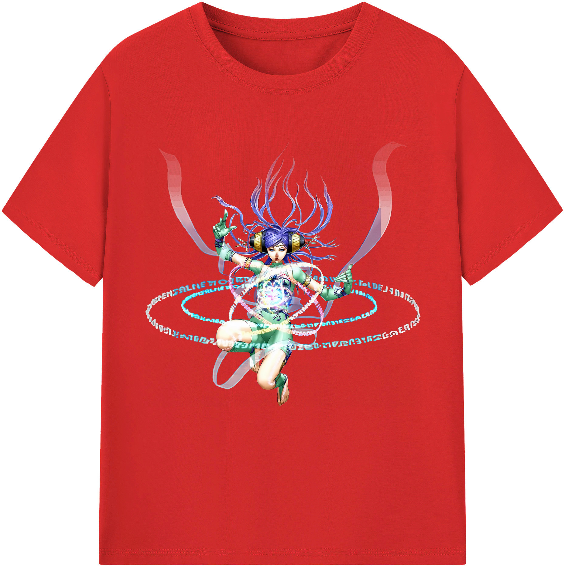 （画像用） 遊☆戯☆王 Yu-Gi-Oh! レディースカジュアルプリントTシャツ（綿100％）