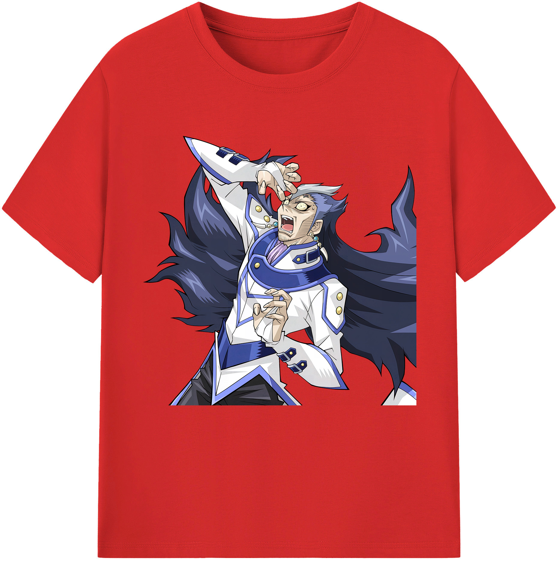 （画像用） 遊☆戯☆王 Yu-Gi-Oh! レディースカジュアルプリントTシャツ（綿100％）