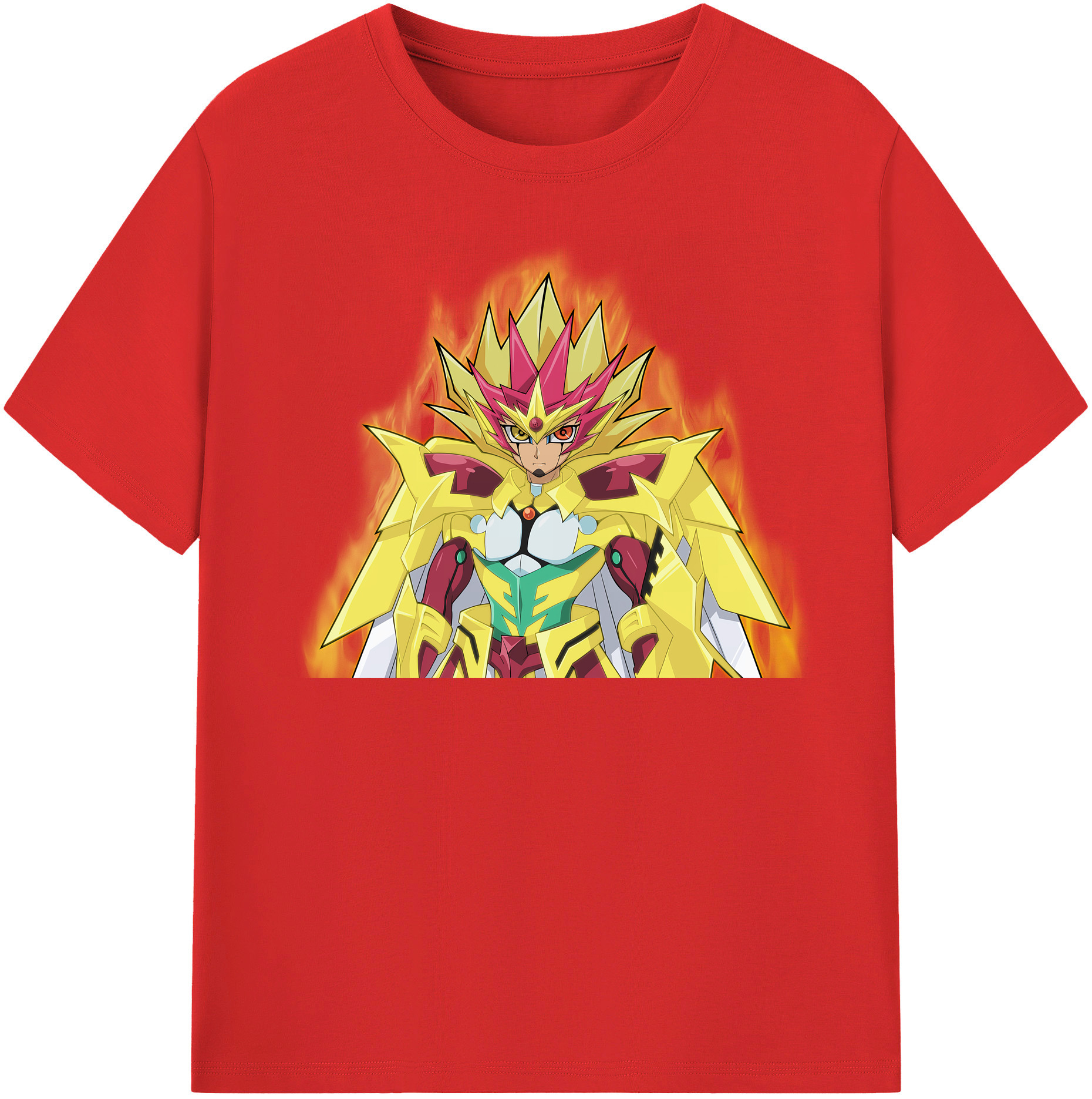 （画像用） 遊☆戯☆王 Yu-Gi-Oh! レディースカジュアルプリントTシャツ（綿100％）