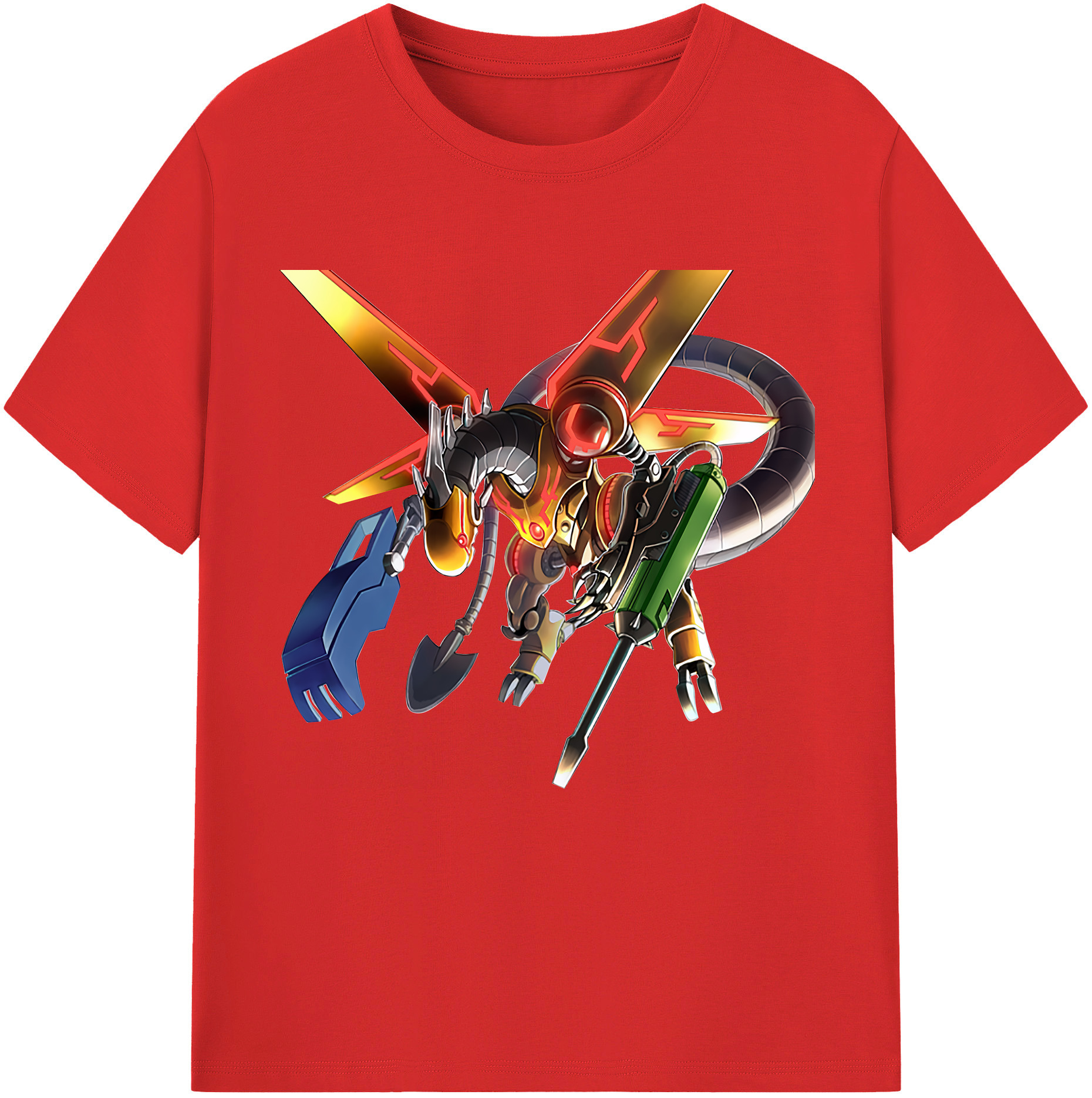 （画像用） 遊☆戯☆王 Yu-Gi-Oh! レディースカジュアルプリントTシャツ（綿100％）