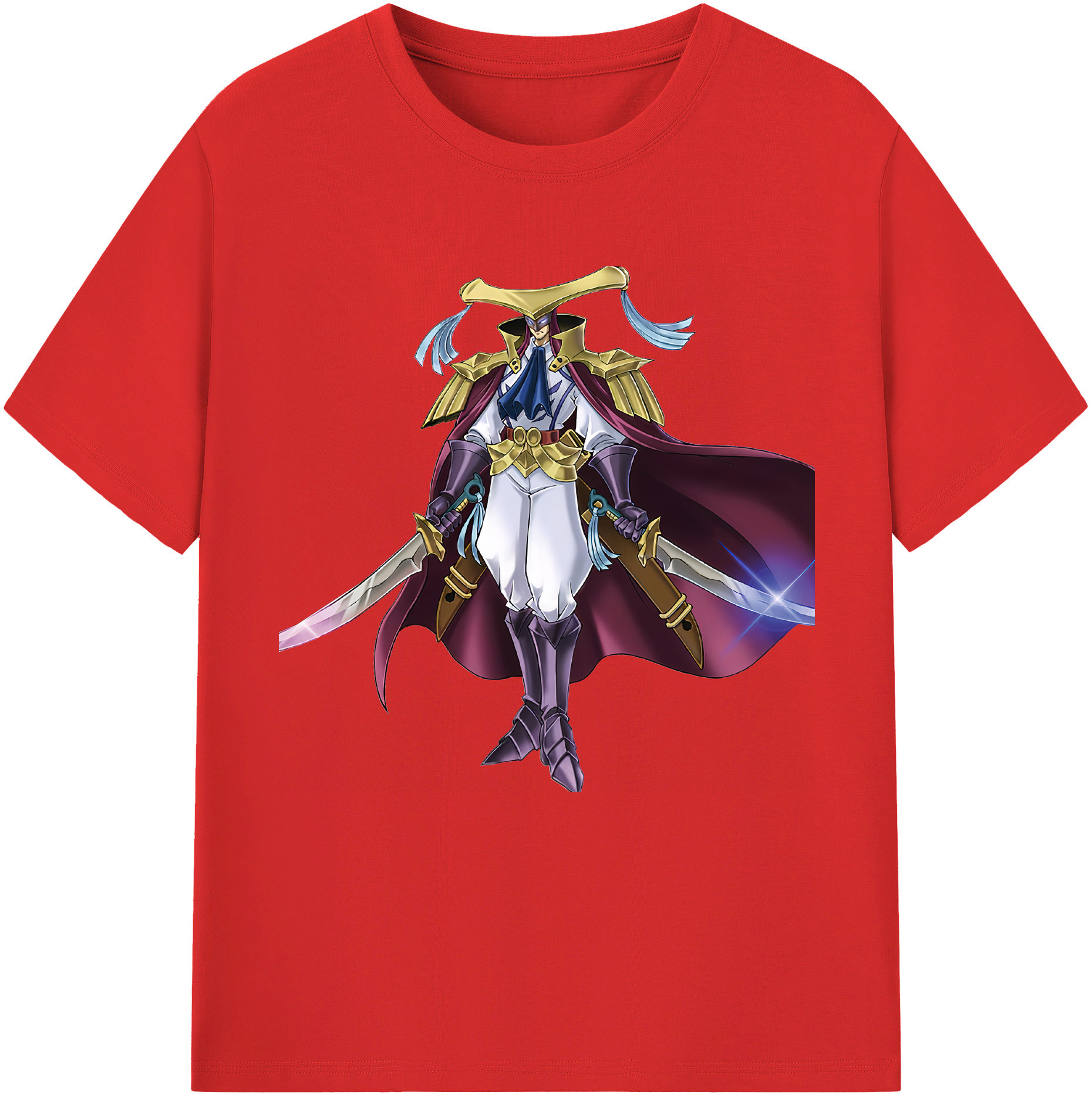 （画像用） 遊☆戯☆王 Yu-Gi-Oh! レディースカジュアルプリントTシャツ（綿100％）
