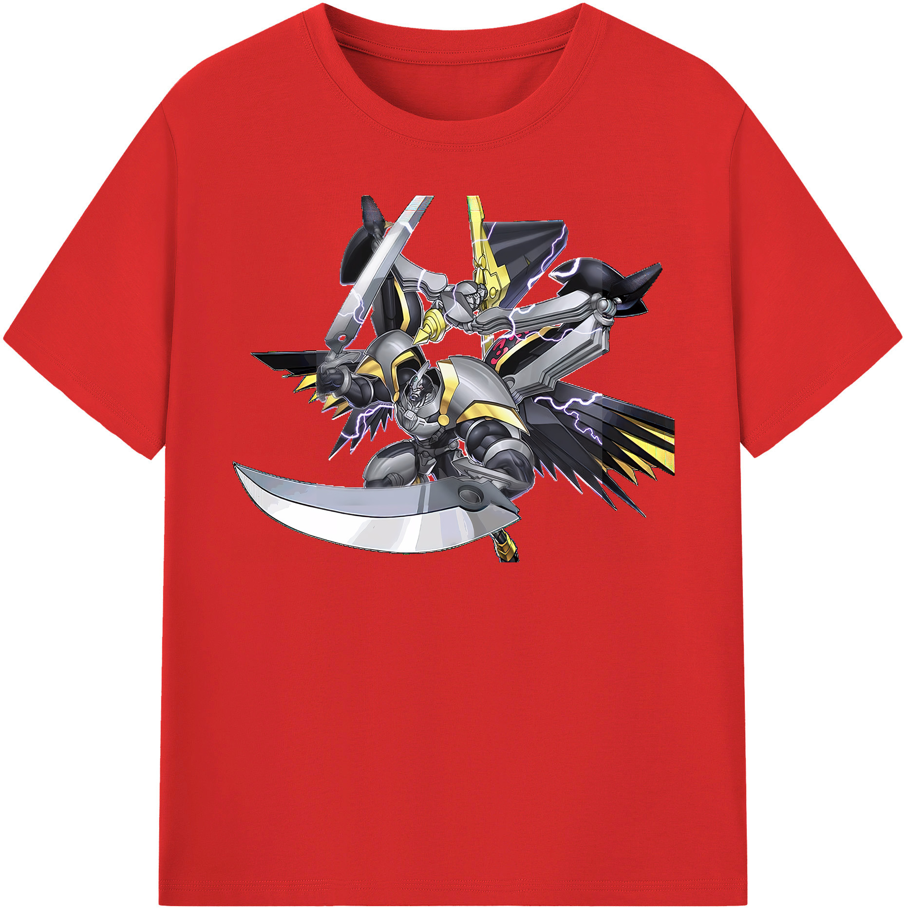 （画像用） 遊☆戯☆王 Yu-Gi-Oh! レディースカジュアルプリントTシャツ（綿100％）