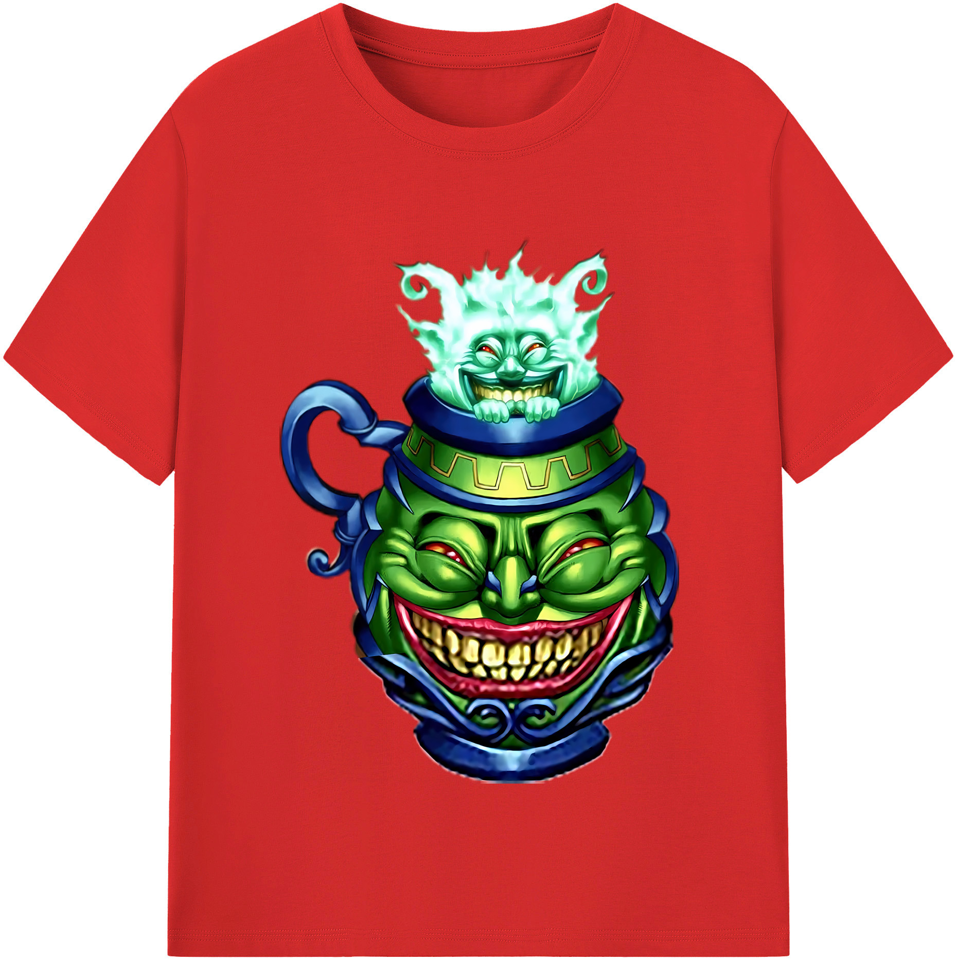 （画像用） 遊☆戯☆王 Yu-Gi-Oh! レディースカジュアルプリントTシャツ（綿100％）