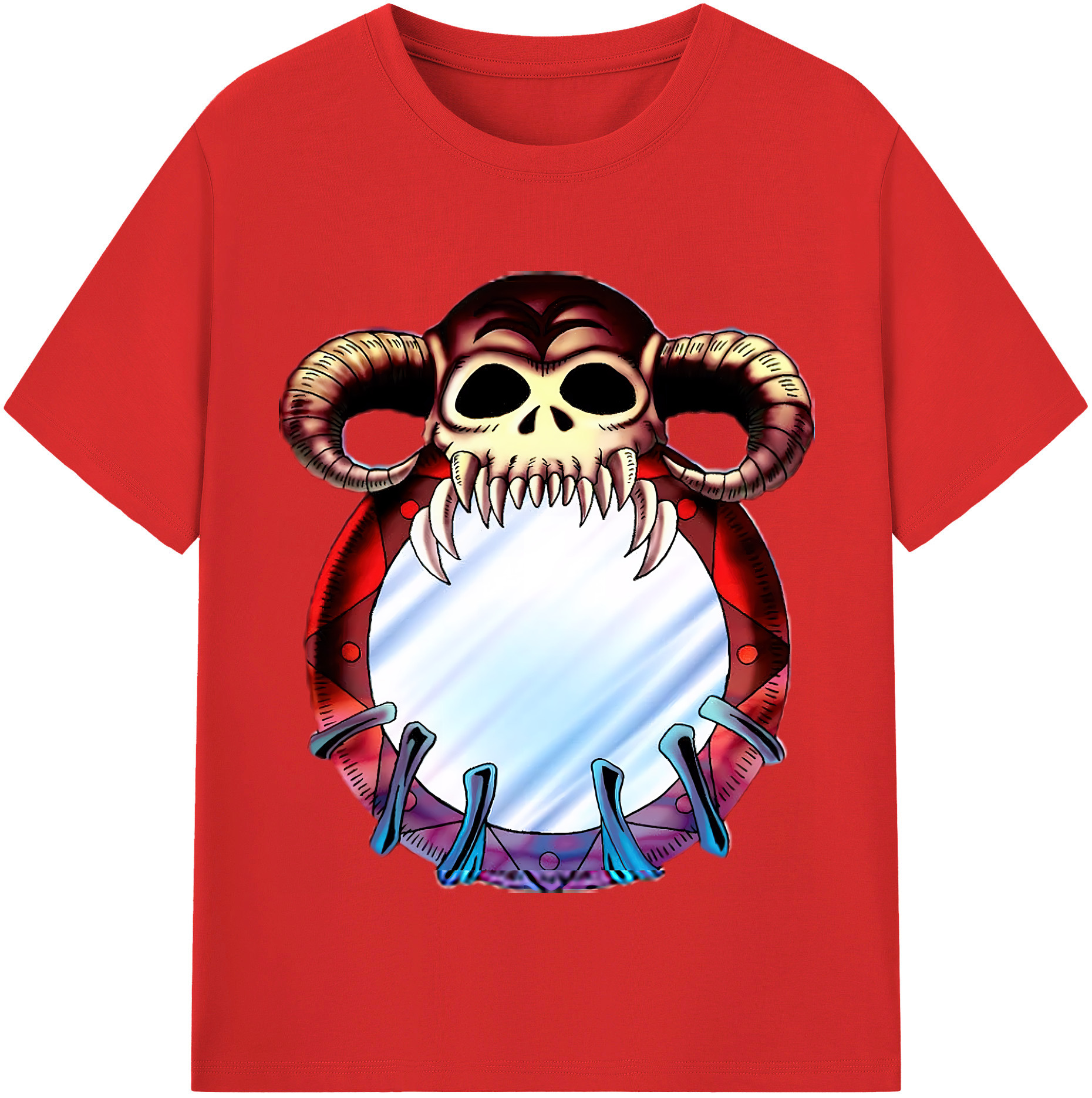 （画像用） 遊☆戯☆王 Yu-Gi-Oh! レディースカジュアルプリントTシャツ（綿100％）