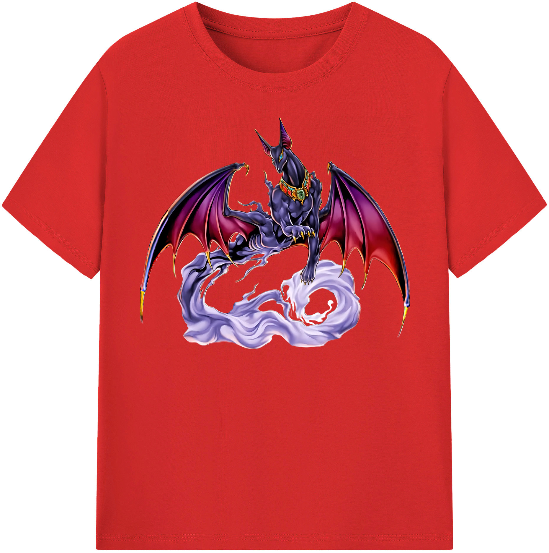 （画像用） 遊☆戯☆王 Yu-Gi-Oh! レディースカジュアルプリントTシャツ（綿100％）