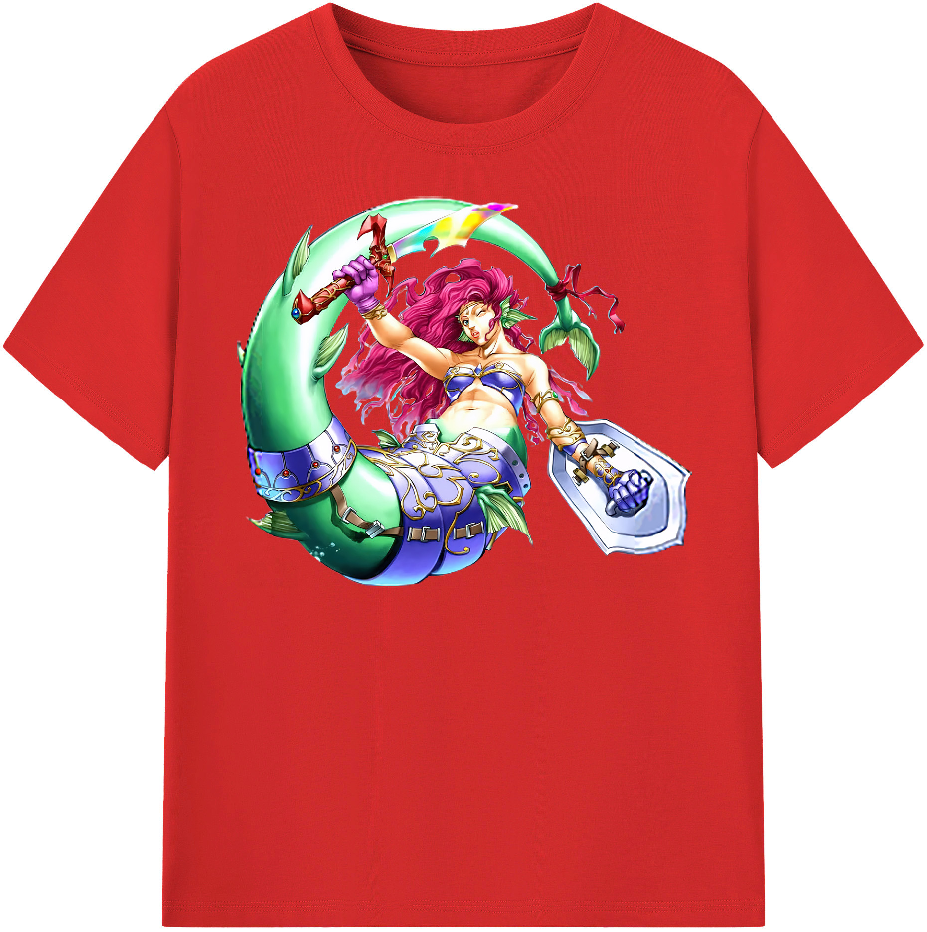 （画像用） 遊☆戯☆王 Yu-Gi-Oh! レディースカジュアルプリントTシャツ（綿100％）