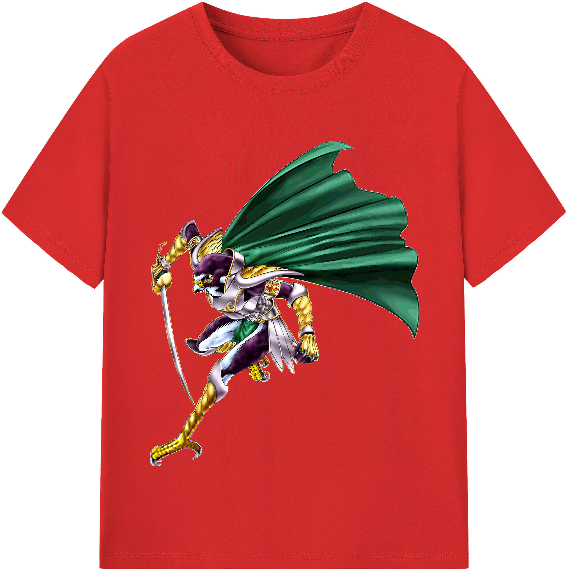 （画像用） 遊☆戯☆王 Yu-Gi-Oh! レディースカジュアルプリントTシャツ（綿100％）