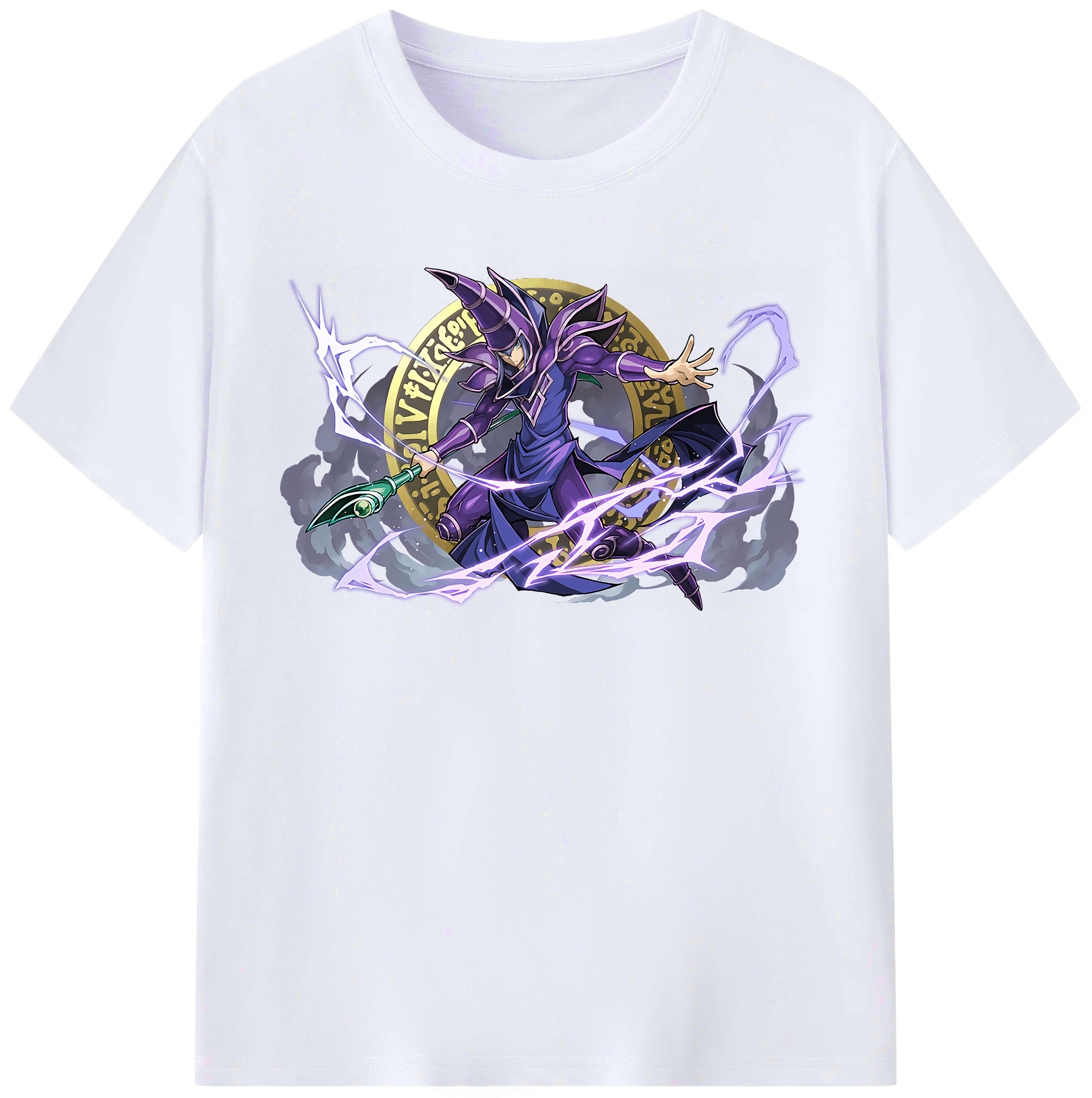 （画像用） 遊☆戯☆王 Yu-Gi-Oh! レディースカジュアルプリントTシャツ（綿100％）