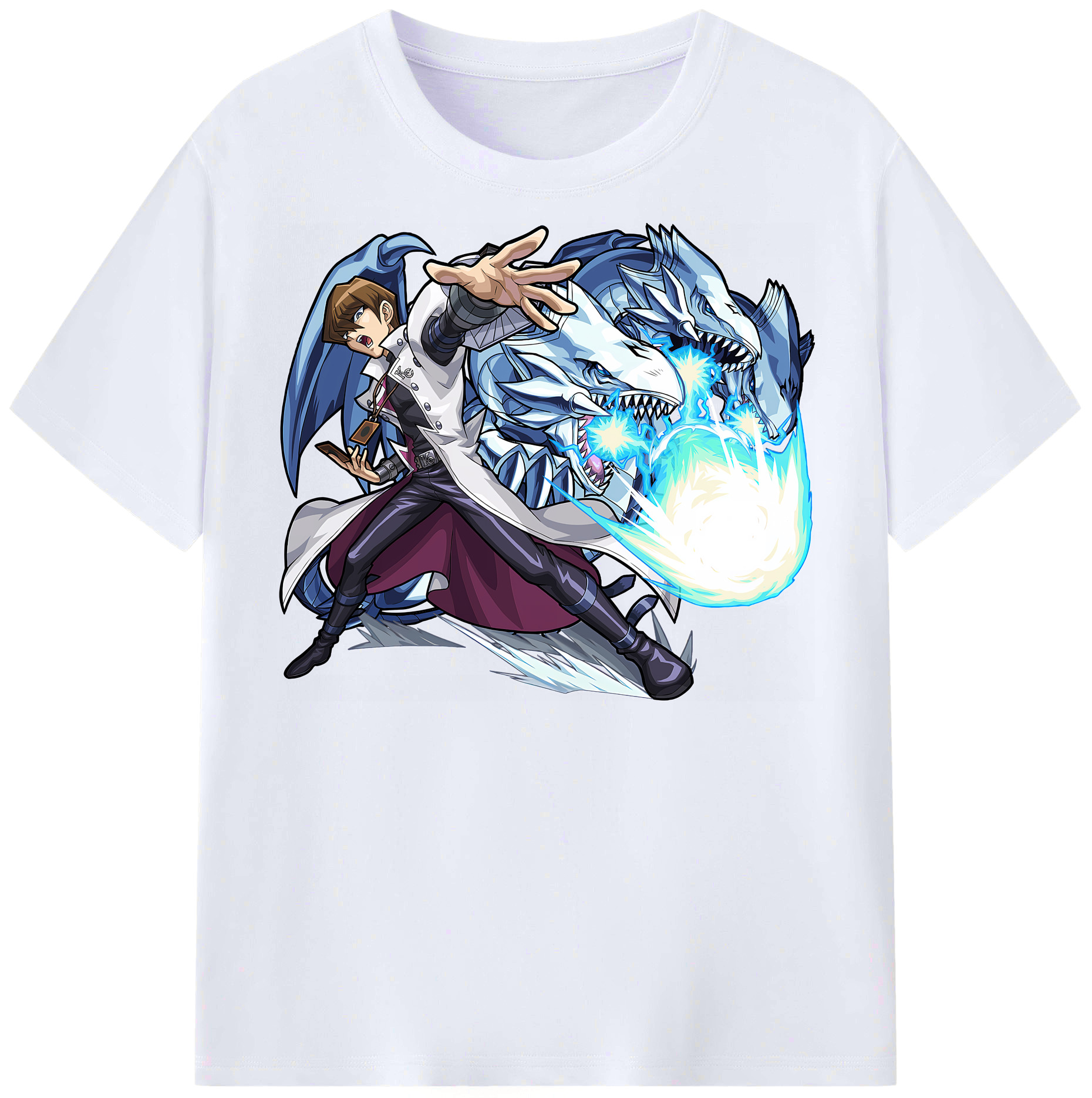 （画像用） 遊☆戯☆王 Yu-Gi-Oh! レディースカジュアルプリントTシャツ（綿100％）