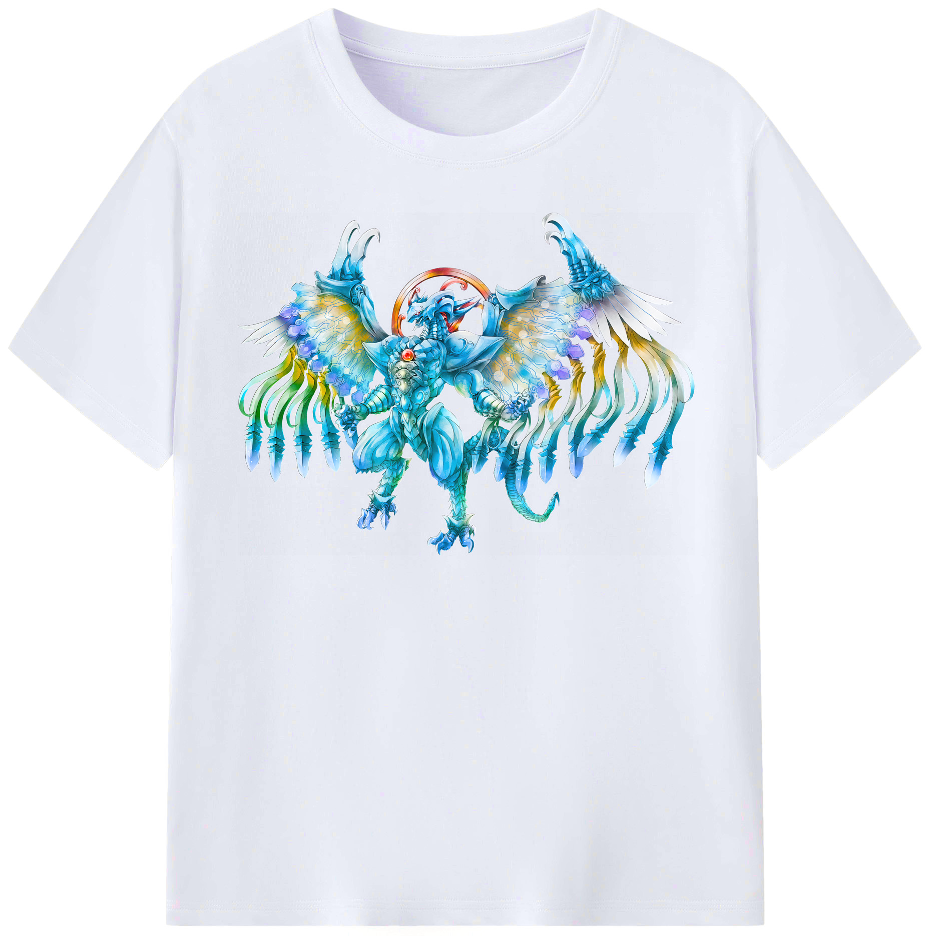 （画像用） 遊☆戯☆王 Yu-Gi-Oh! レディースカジュアルプリントTシャツ（綿100％）