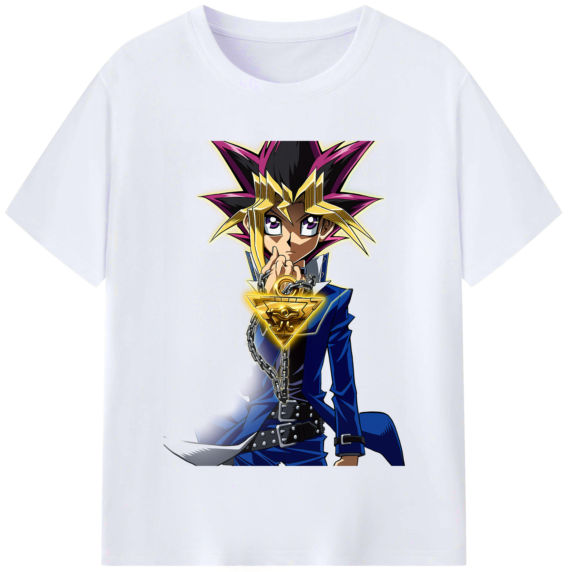 （画像用） 遊☆戯☆王 Yu-Gi-Oh! レディースカジュアルプリントTシャツ（綿100％）