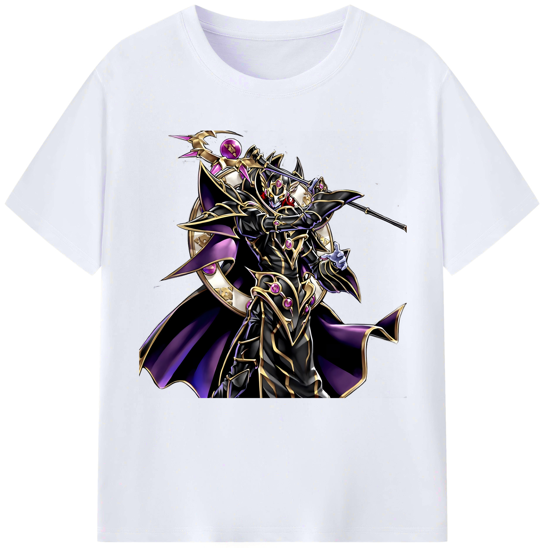 （画像用） 遊☆戯☆王 Yu-Gi-Oh! レディースカジュアルプリントTシャツ（綿100％）