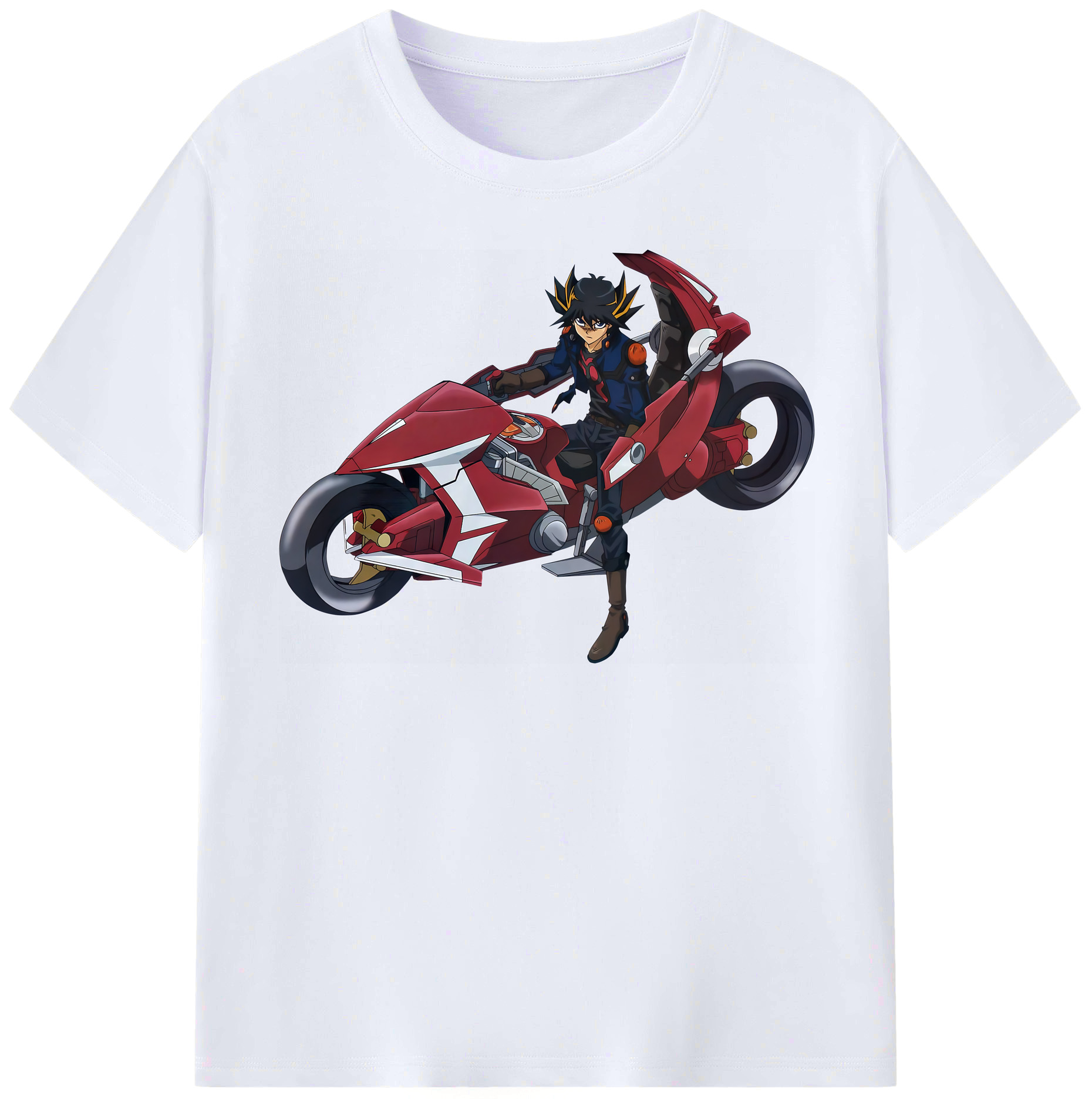 （画像用） 遊☆戯☆王 Yu-Gi-Oh! レディースカジュアルプリントTシャツ（綿100％）