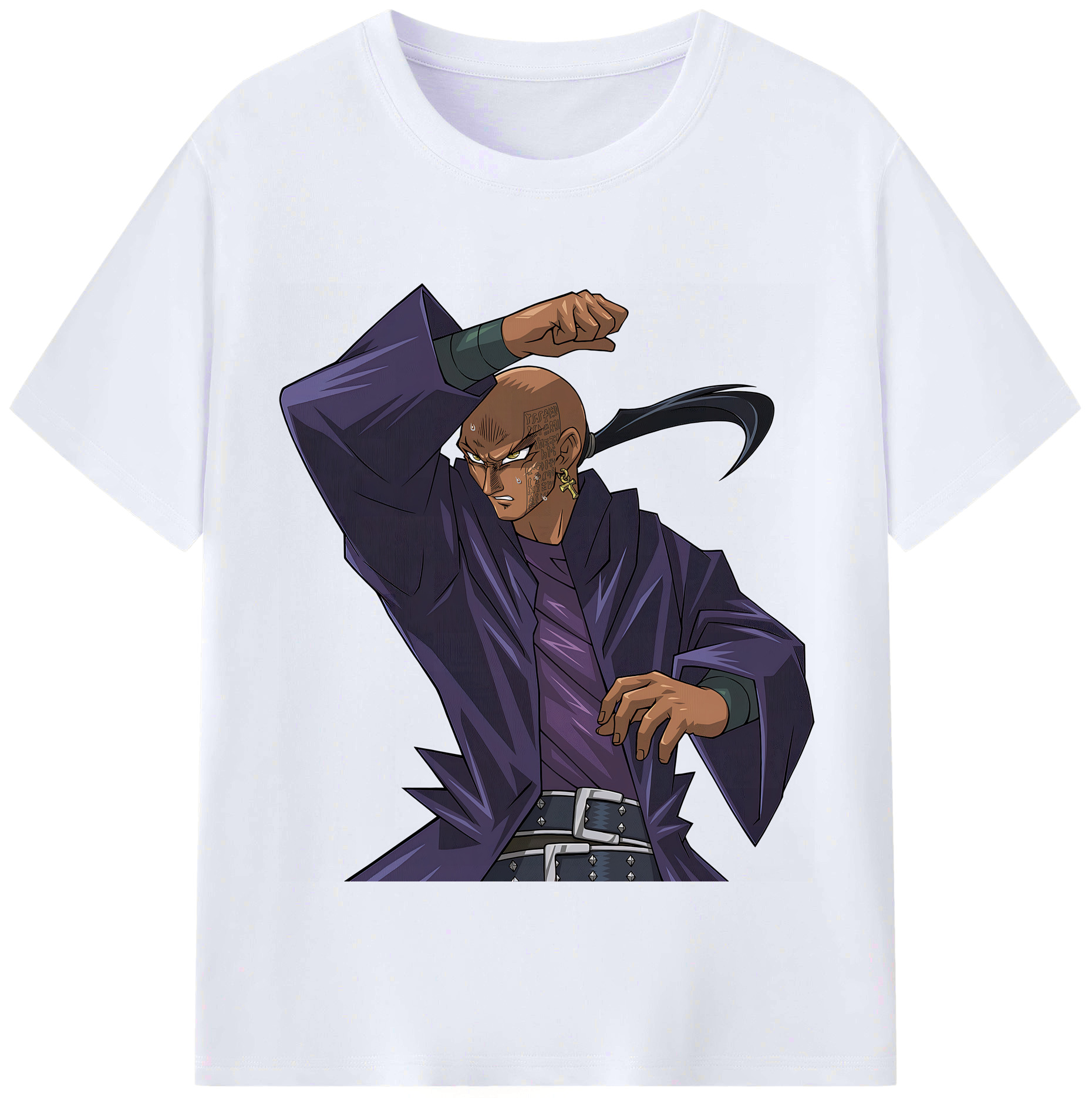 （画像用） 遊☆戯☆王 Yu-Gi-Oh! レディースカジュアルプリントTシャツ（綿100％）