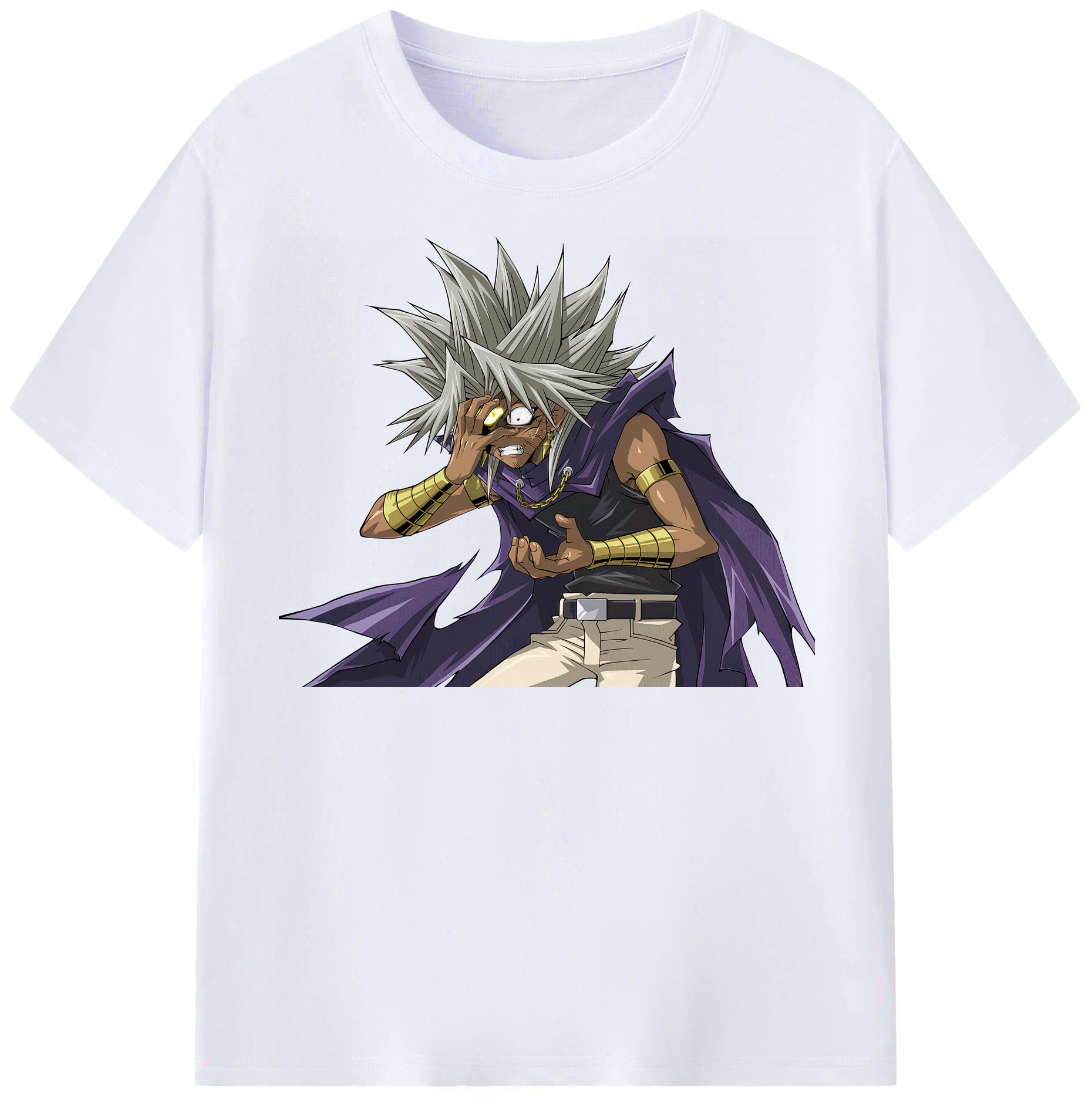 （画像用） 遊☆戯☆王 Yu-Gi-Oh! レディースカジュアルプリントTシャツ（綿100％）