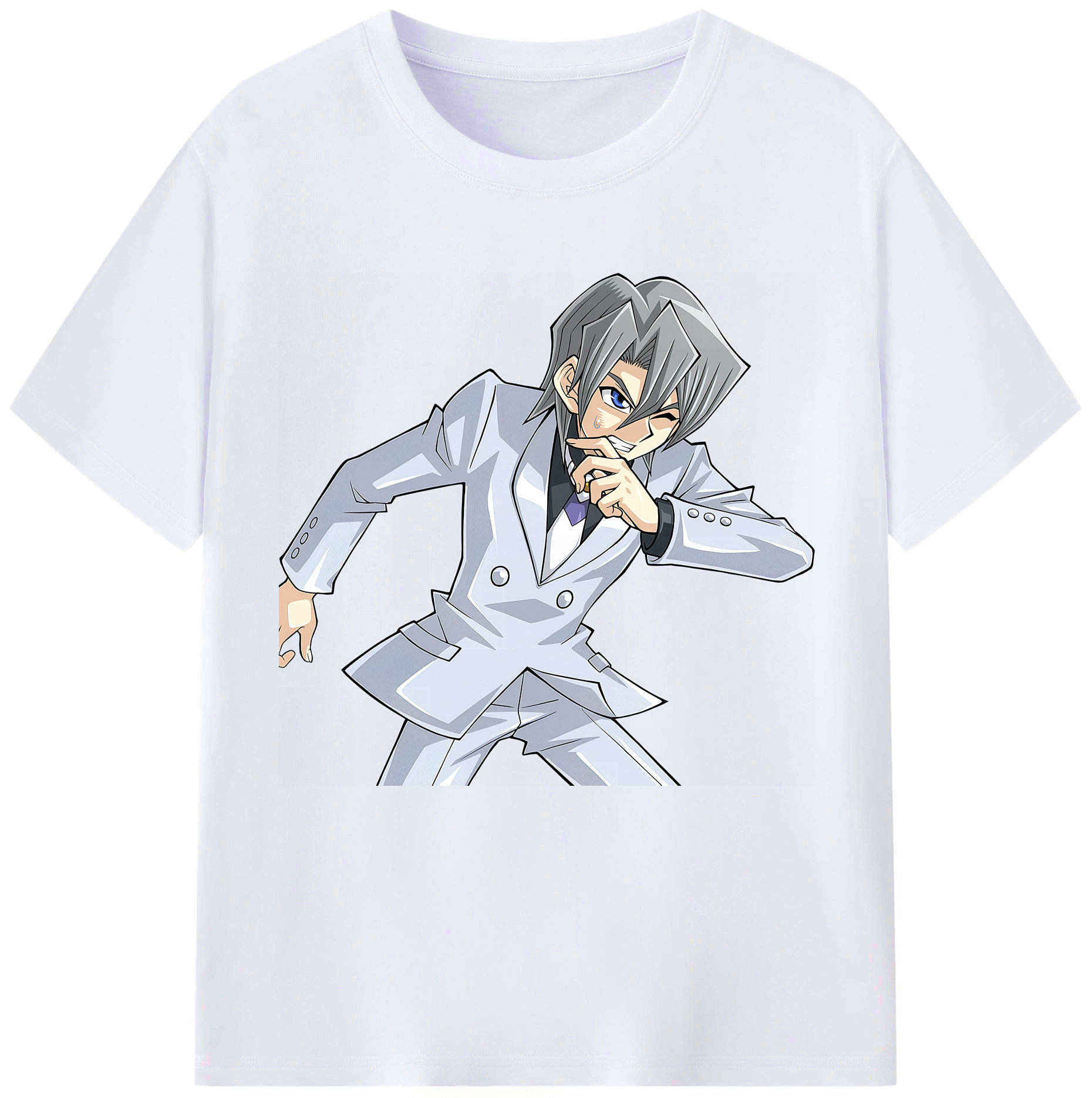 （画像用） 遊☆戯☆王 Yu-Gi-Oh! レディースカジュアルプリントTシャツ（綿100％）