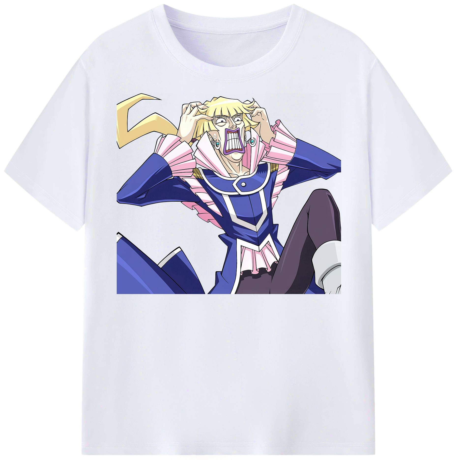 （画像用） 遊☆戯☆王 Yu-Gi-Oh! レディースカジュアルプリントTシャツ（綿100％）