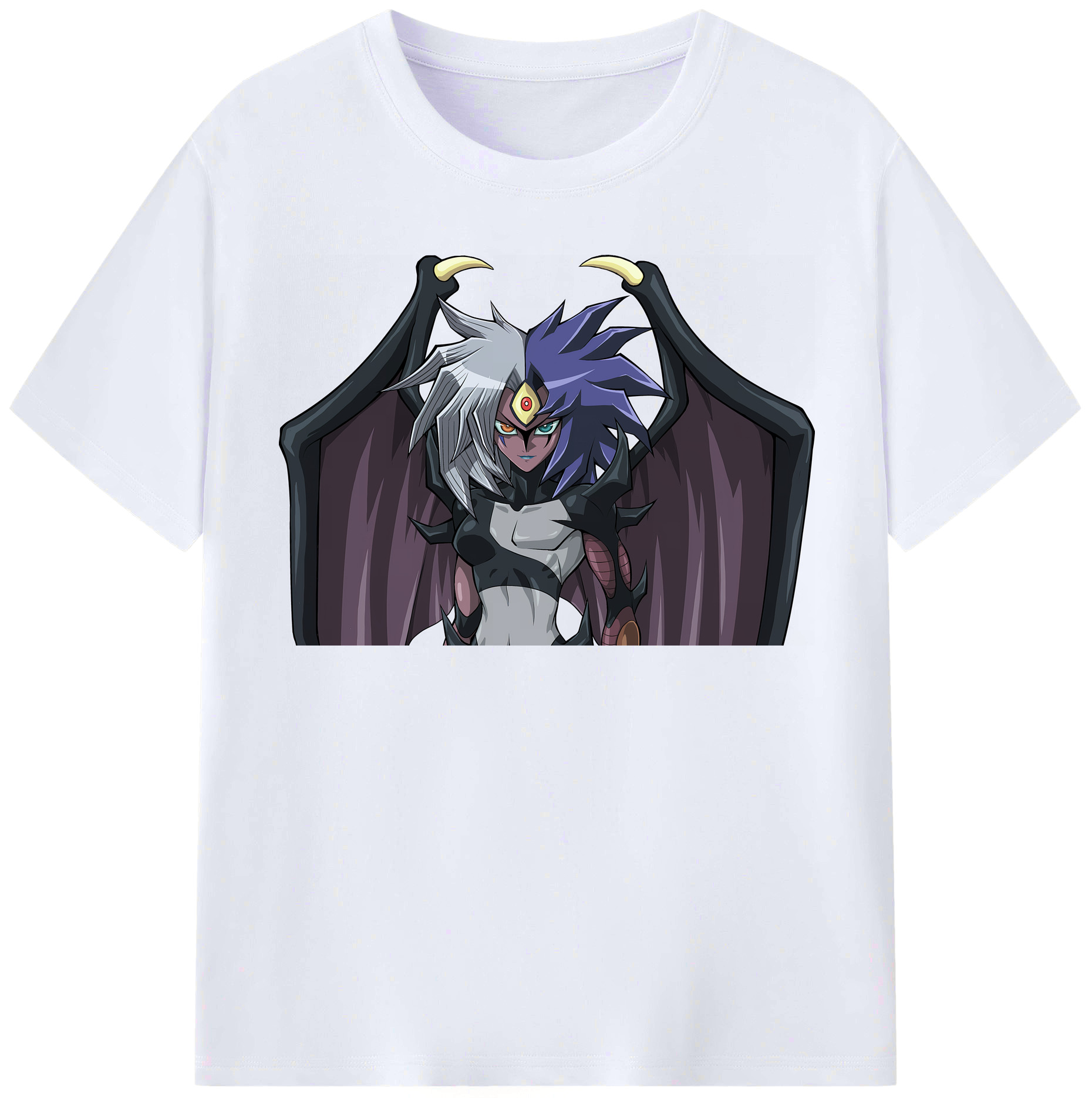 （画像用） 遊☆戯☆王 Yu-Gi-Oh! レディースカジュアルプリントTシャツ（綿100％）