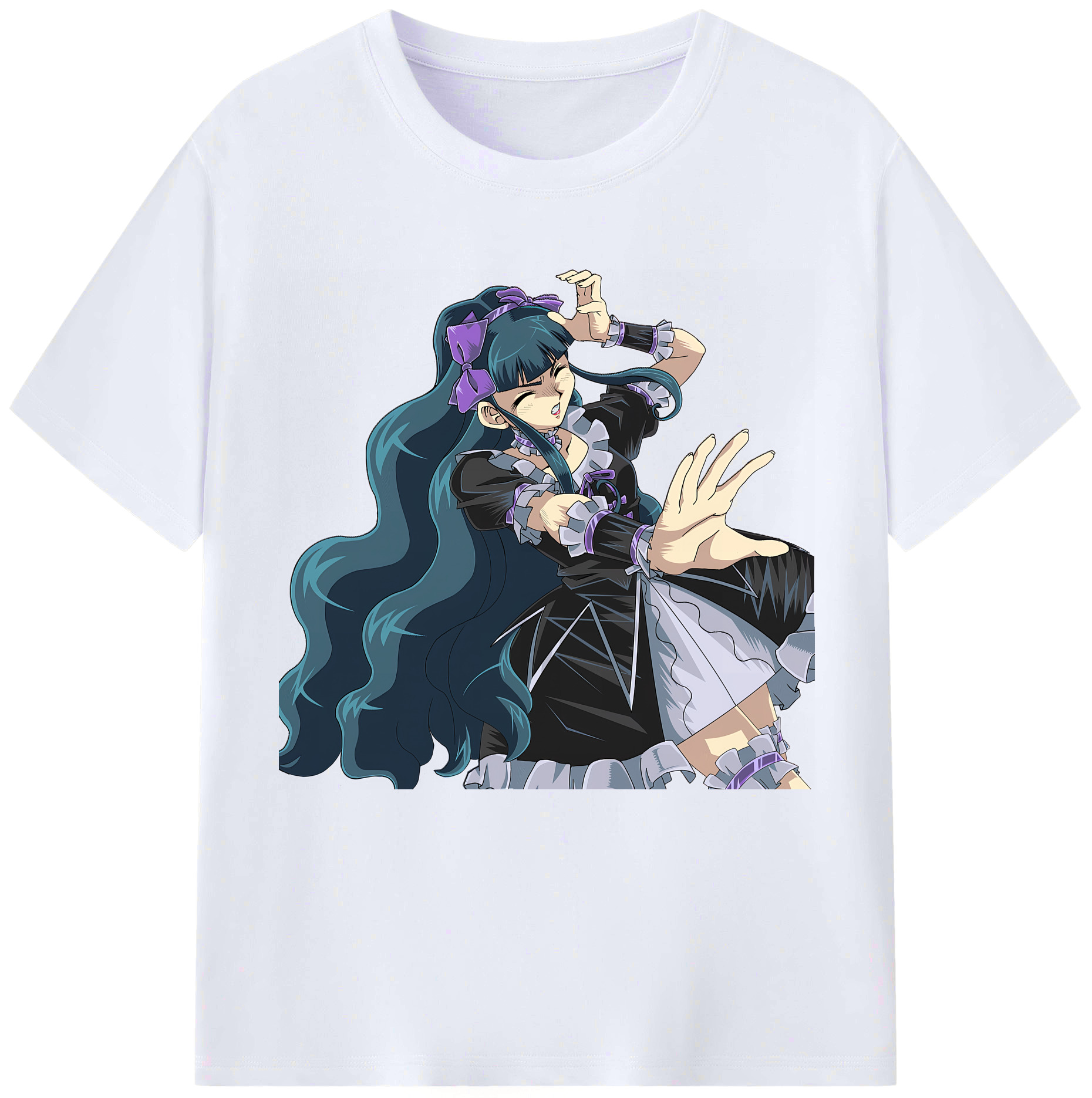 （画像用） 遊☆戯☆王 Yu-Gi-Oh! レディースカジュアルプリントTシャツ（綿100％）