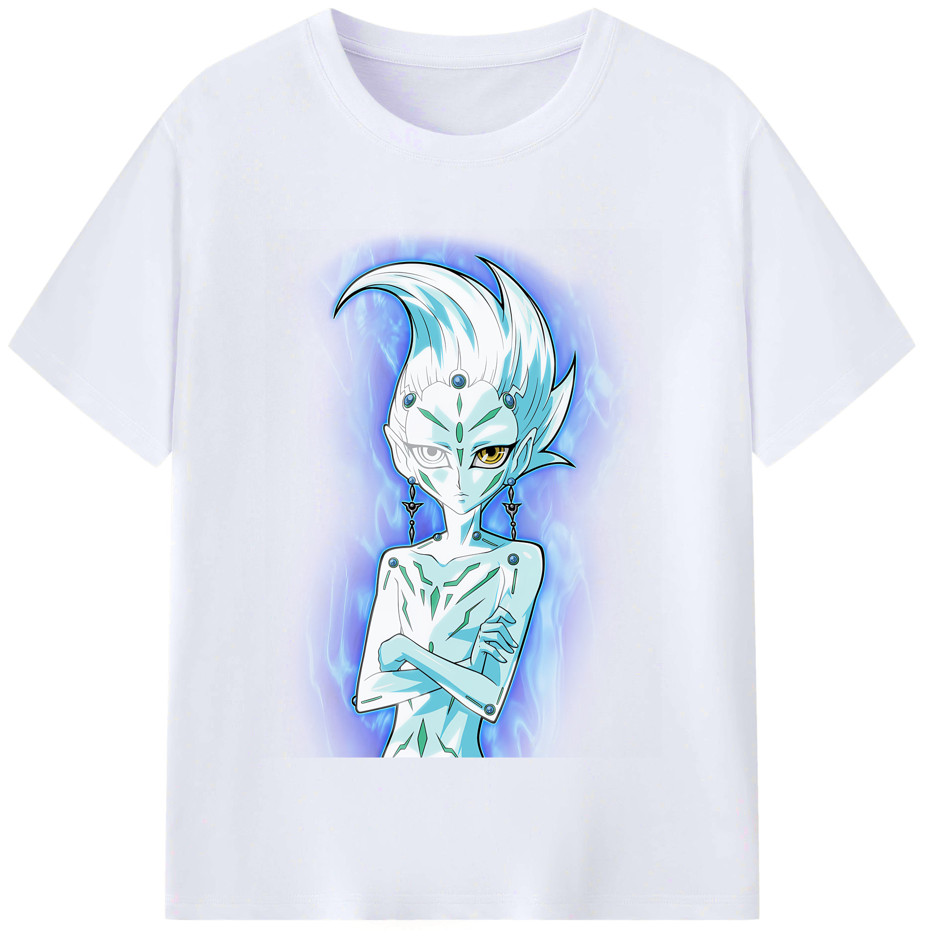 （画像用） 遊☆戯☆王 Yu-Gi-Oh! レディースカジュアルプリントTシャツ（綿100％）