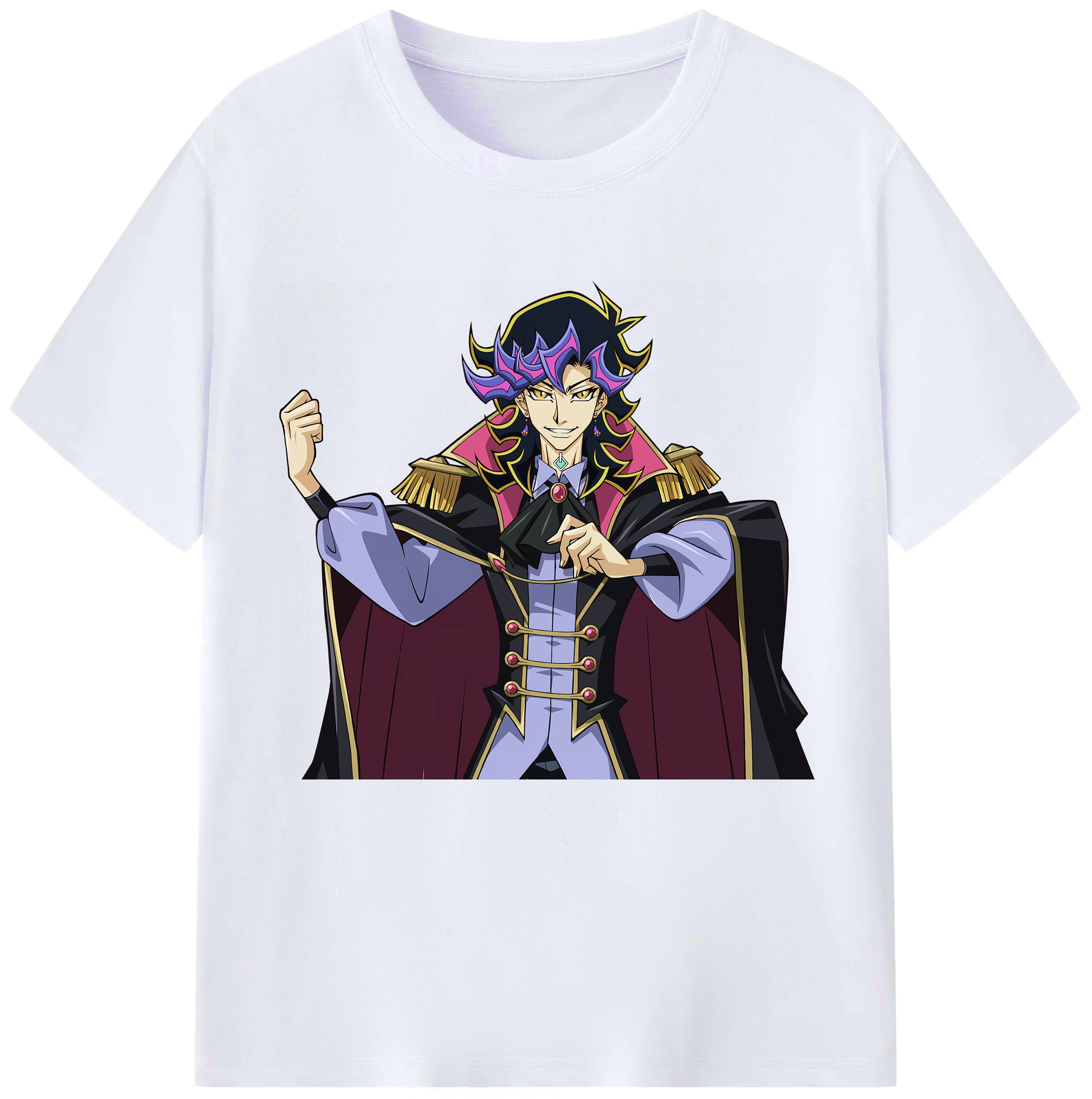 （画像用） 遊☆戯☆王 Yu-Gi-Oh! レディースカジュアルプリントTシャツ（綿100％）